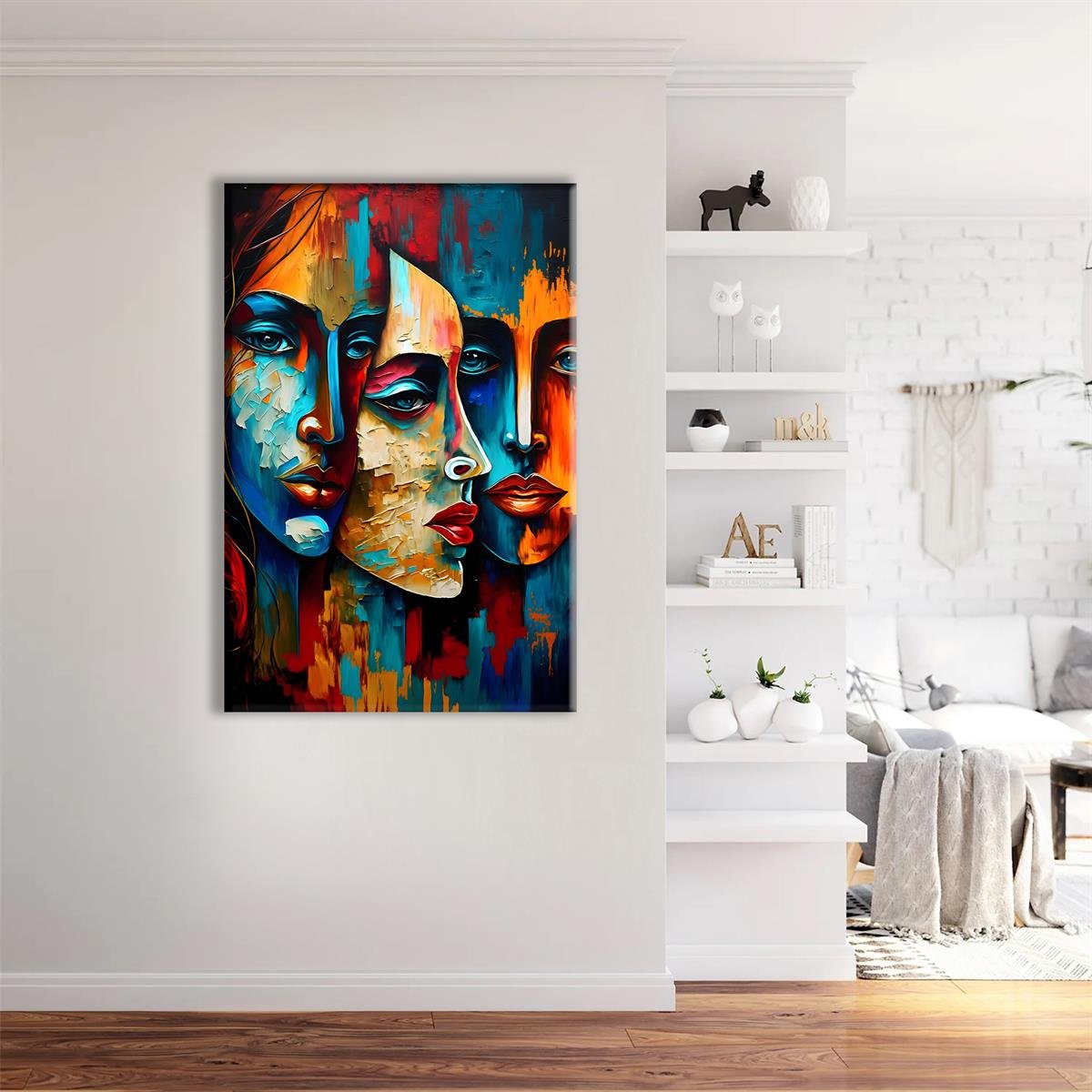 YAĞLI BOYA DOKULU TABLOLAR