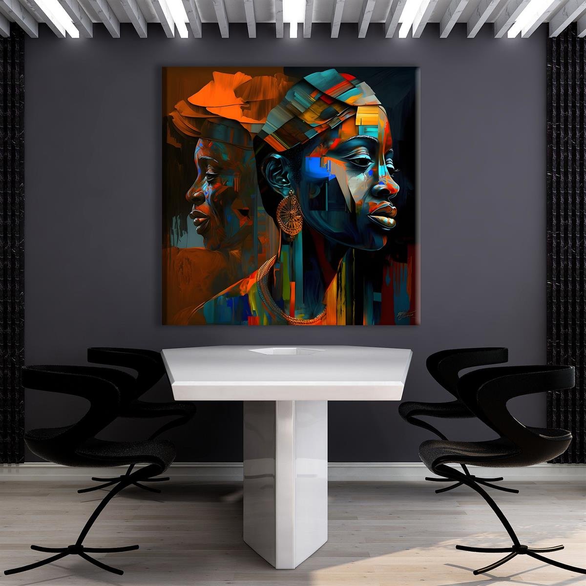 YAĞLI BOYA DOKULU TABLOLAR