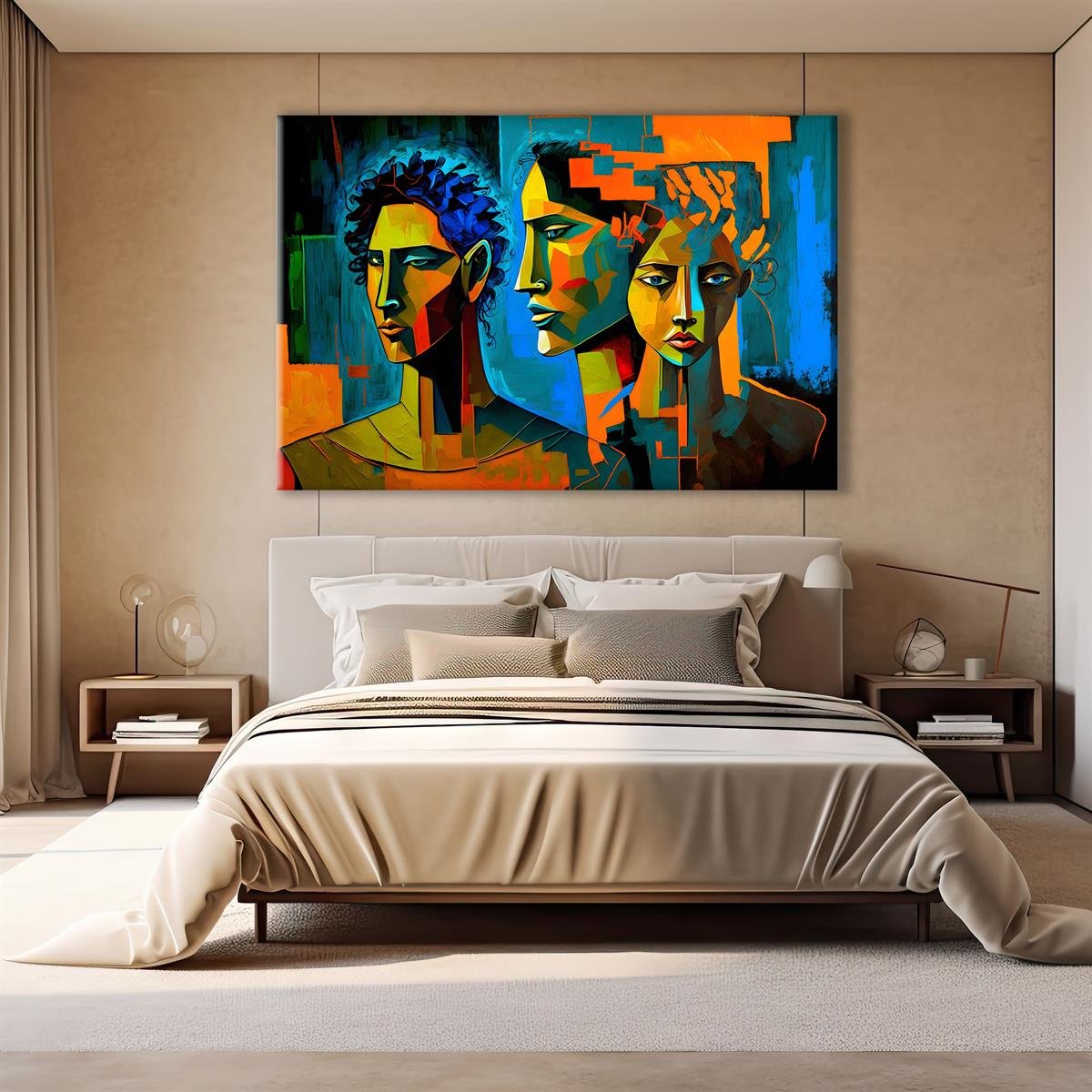 YAĞLI BOYA DOKULU TABLOLAR