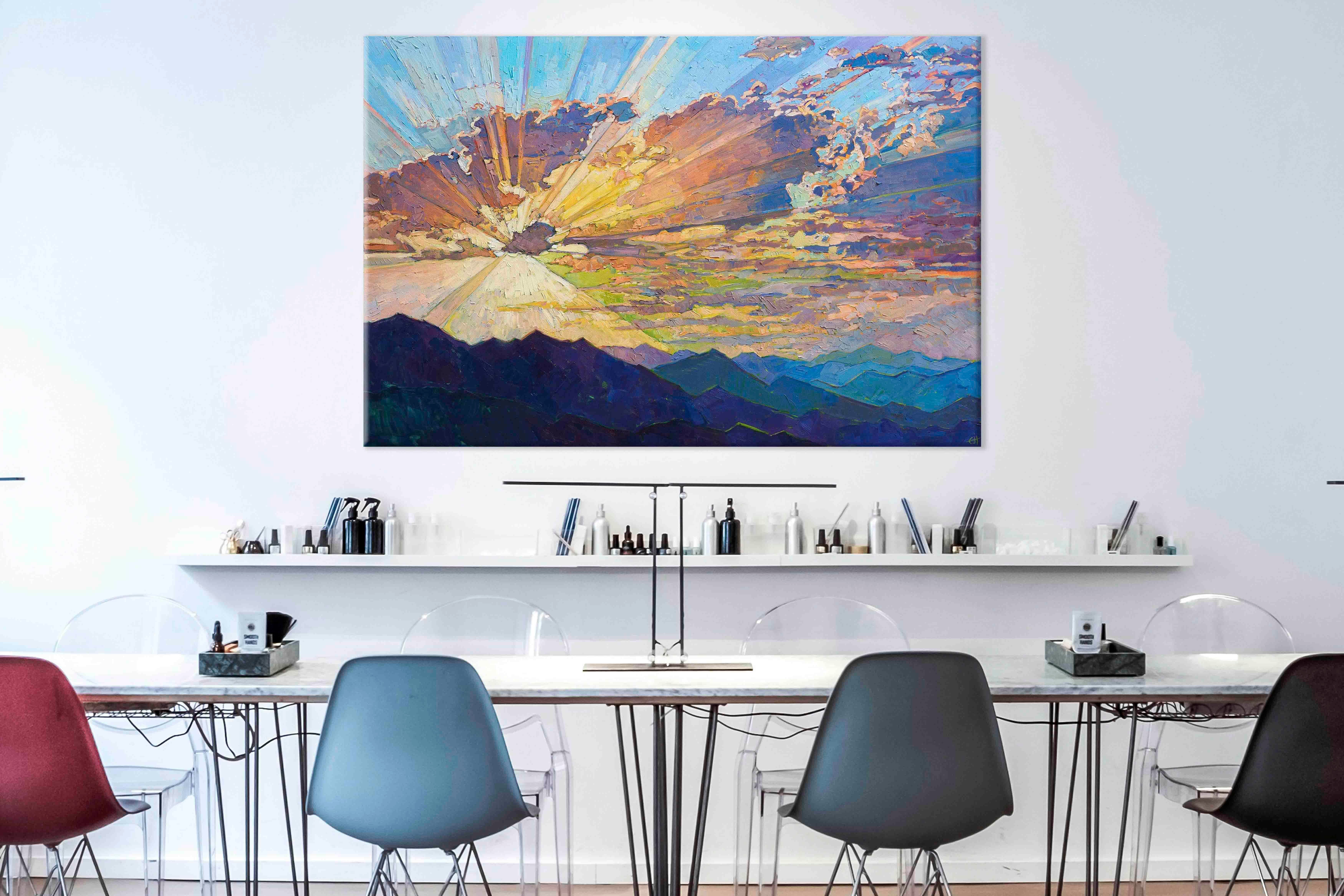 YAĞLI BOYA DOKULU TABLOLAR