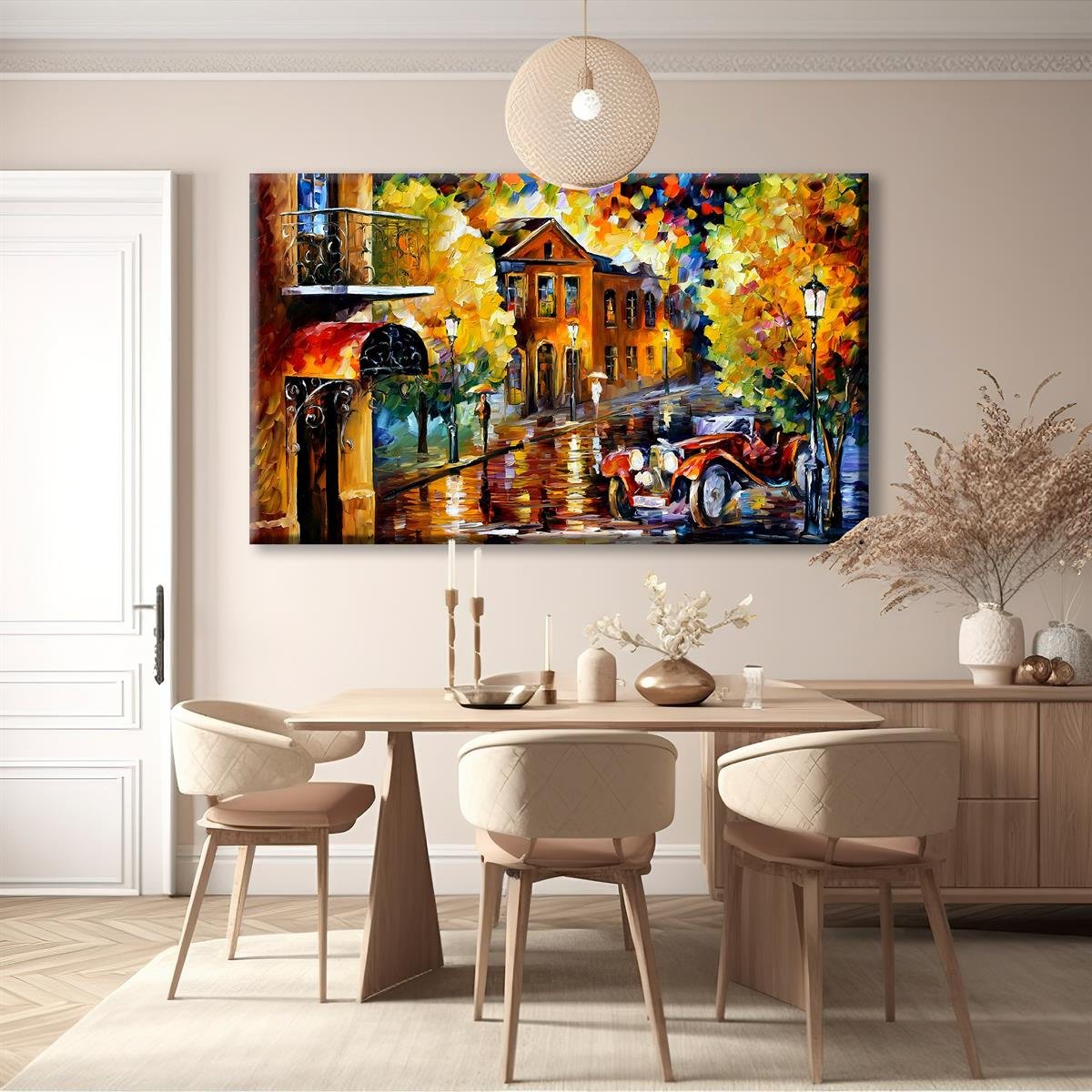 YAĞLI BOYA DOKULU TABLOLAR