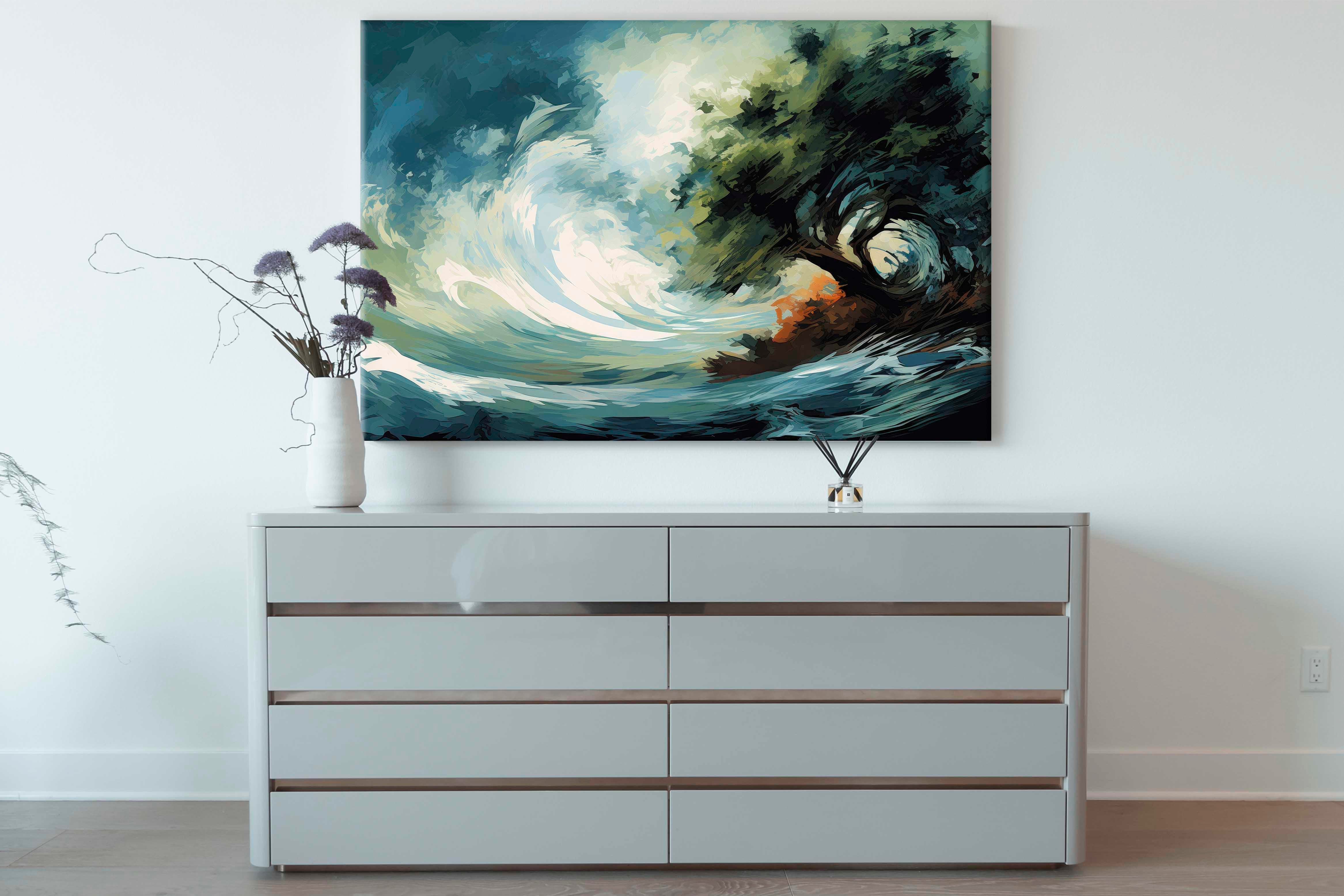 YAĞLI BOYA DOKULU TABLOLAR