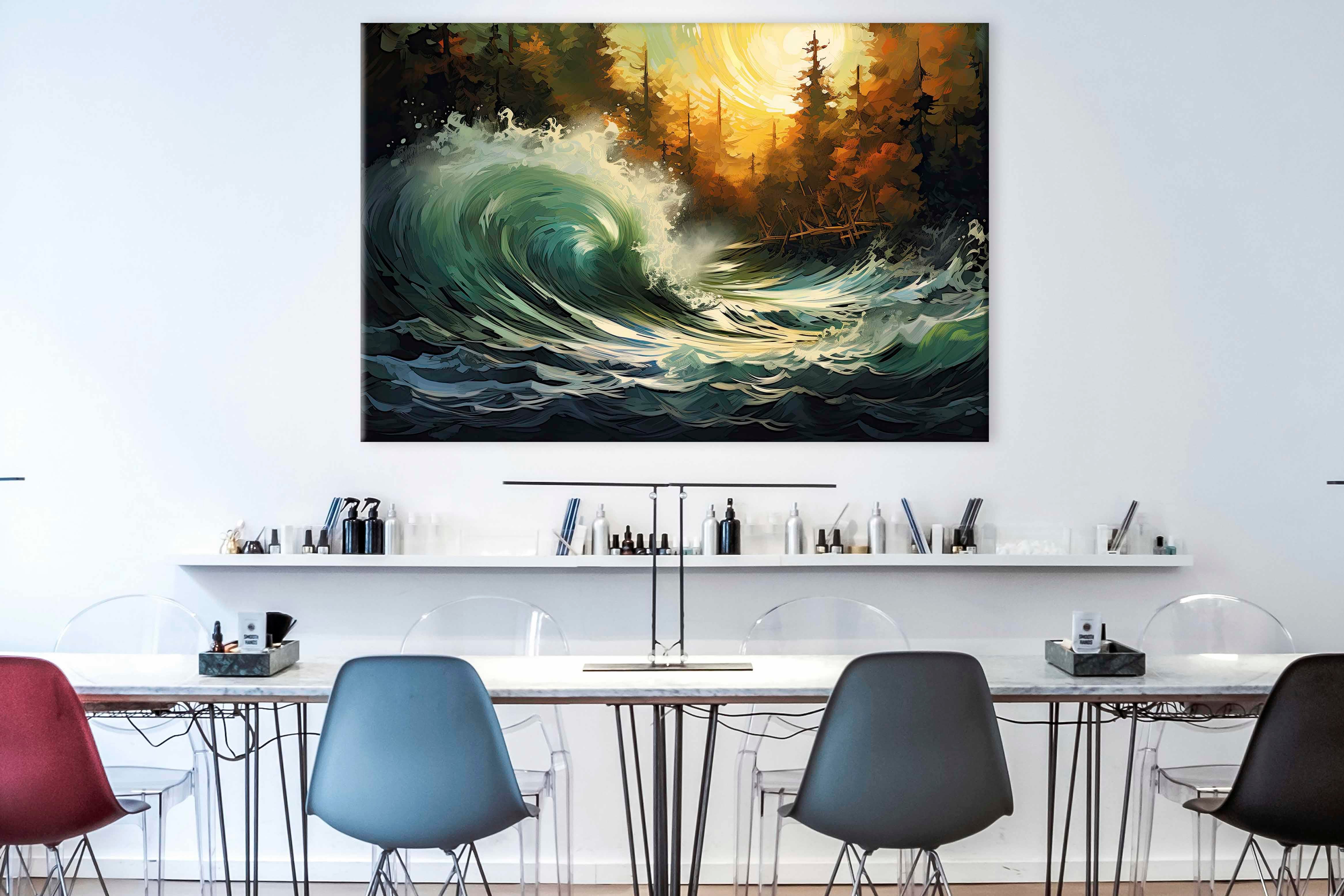 YAĞLI BOYA DOKULU TABLOLAR