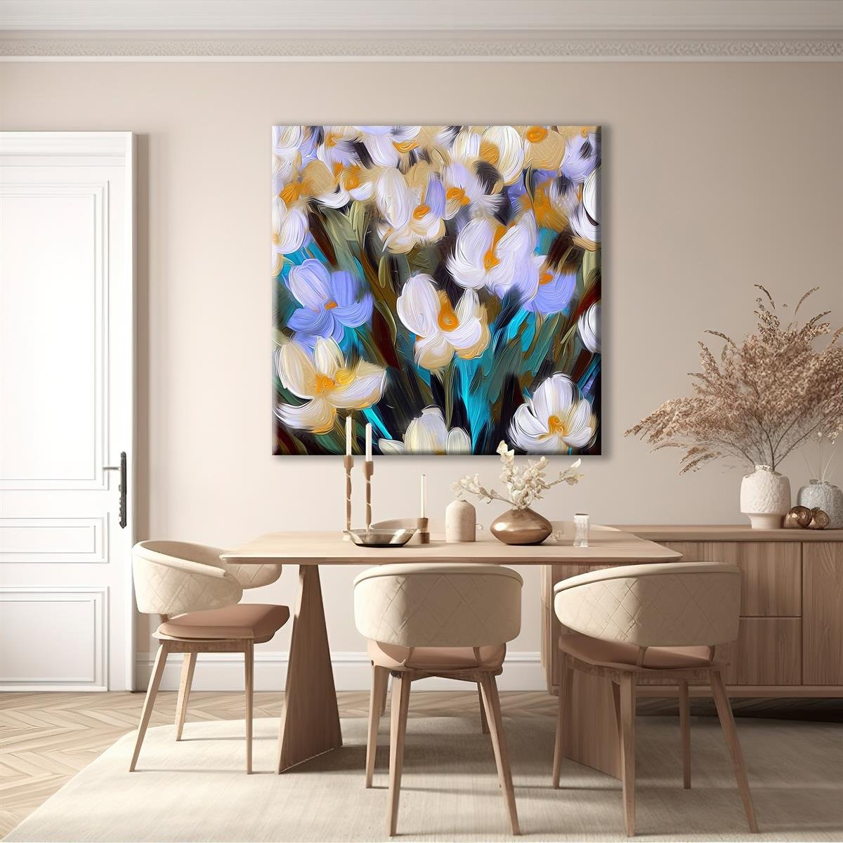 YAĞLI BOYA DOKULU TABLOLAR