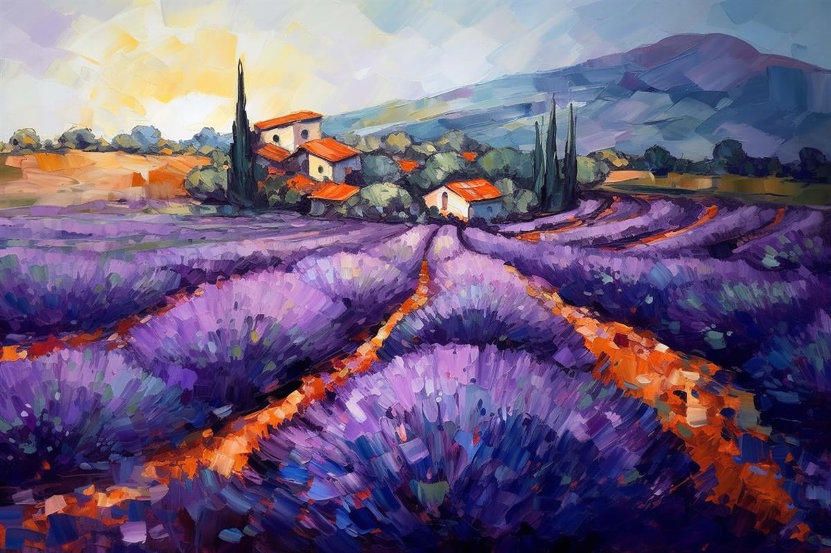 Yağlı Boya Dokulu Tablolar