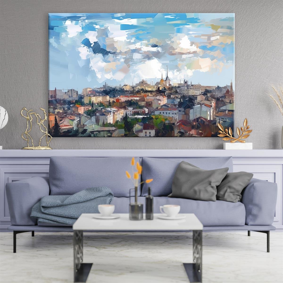 Yağlı Boya Dokulu Tablolar