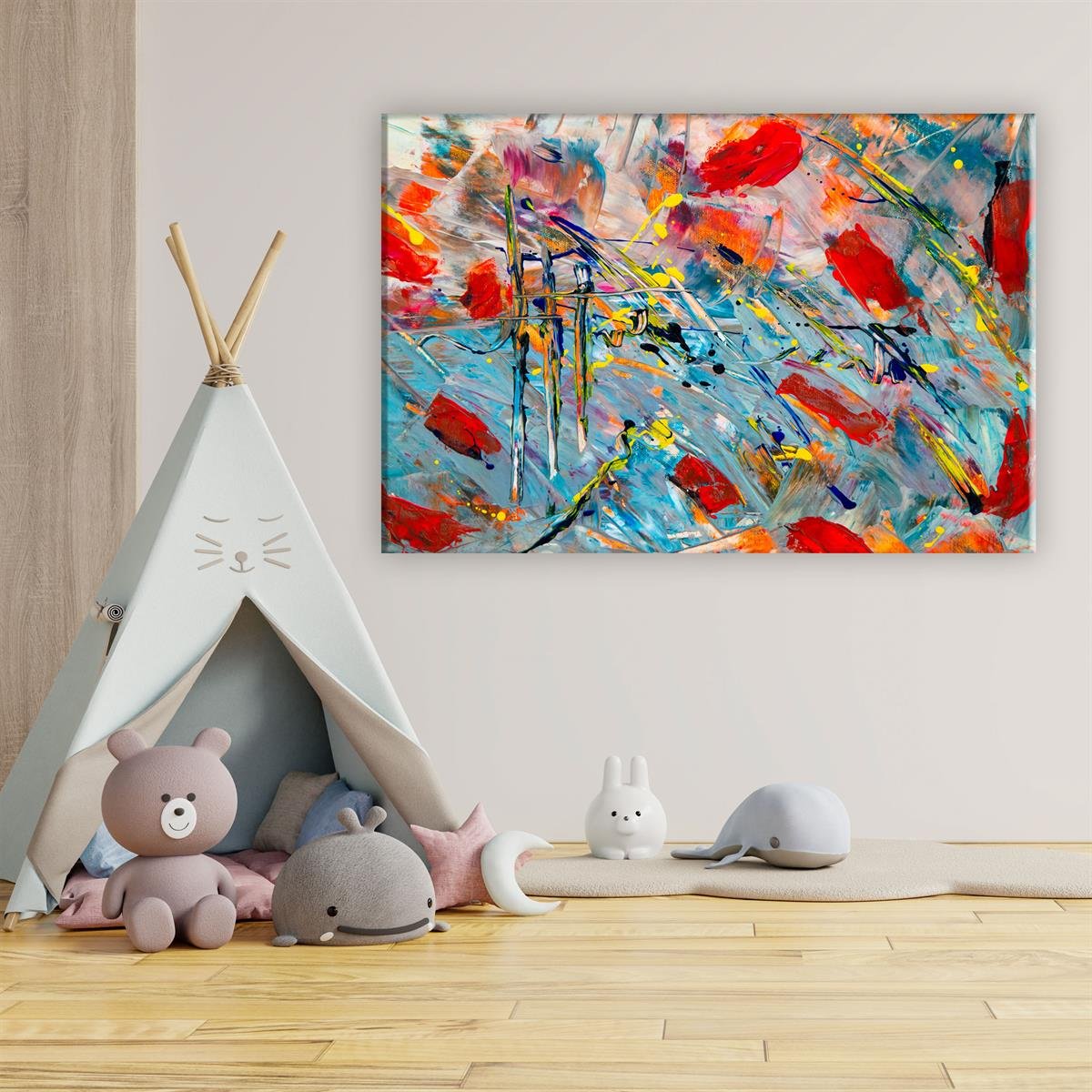 Yağlı Boya Dokulu Tablolar