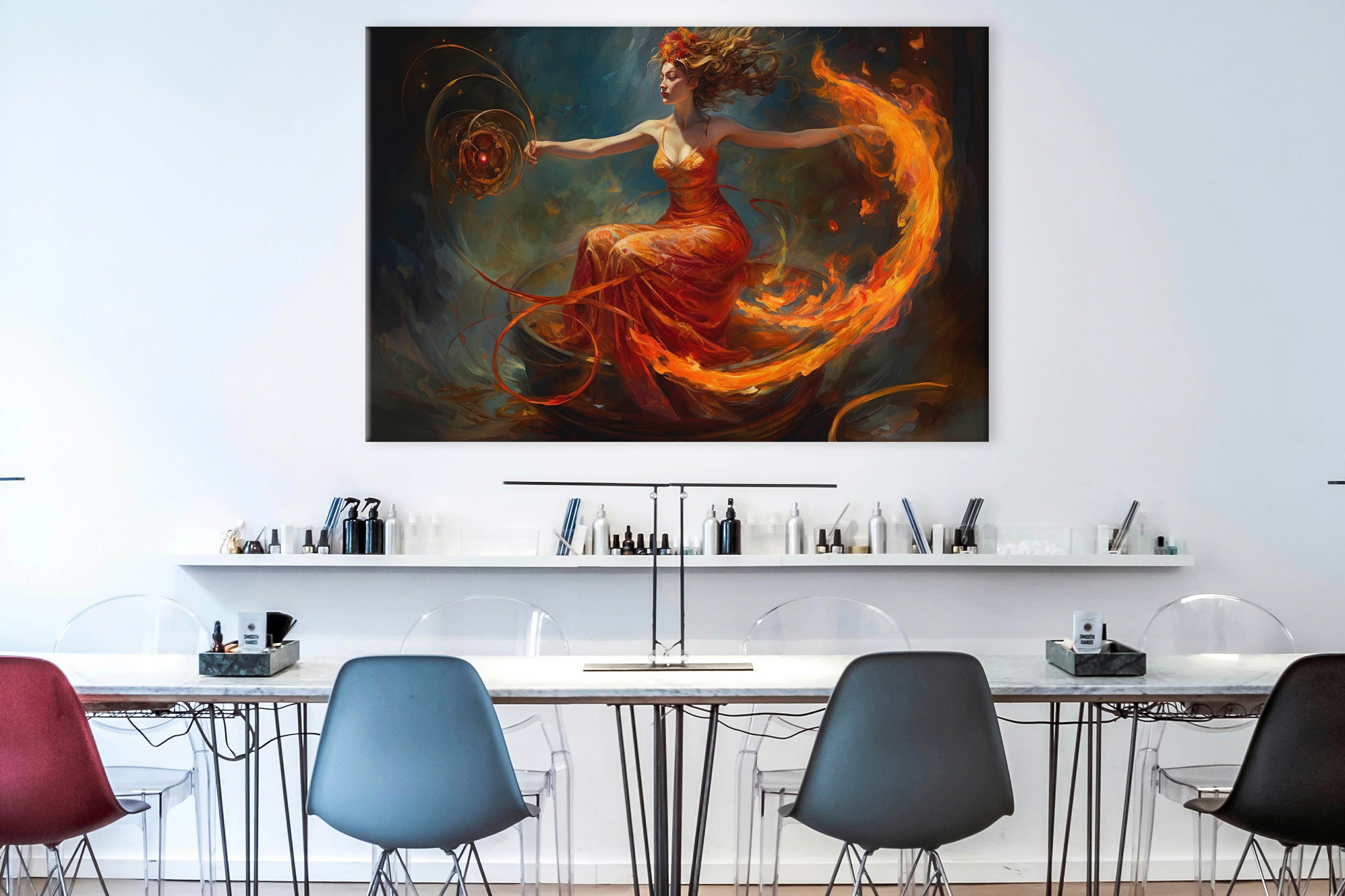 YAĞLI BOYA DOKULU TABLOLAR