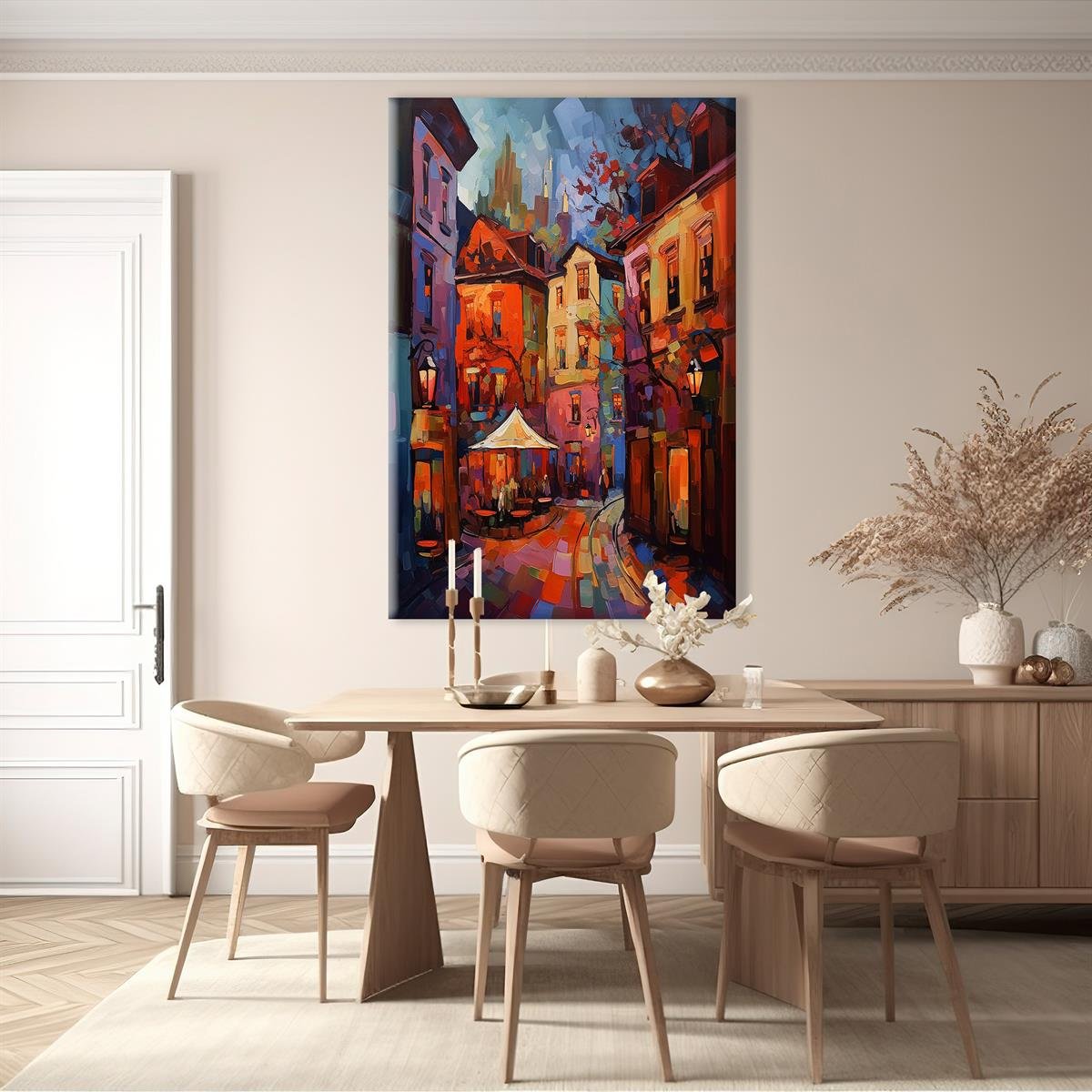 YAĞLI BOYA DOKULU TABLOLAR