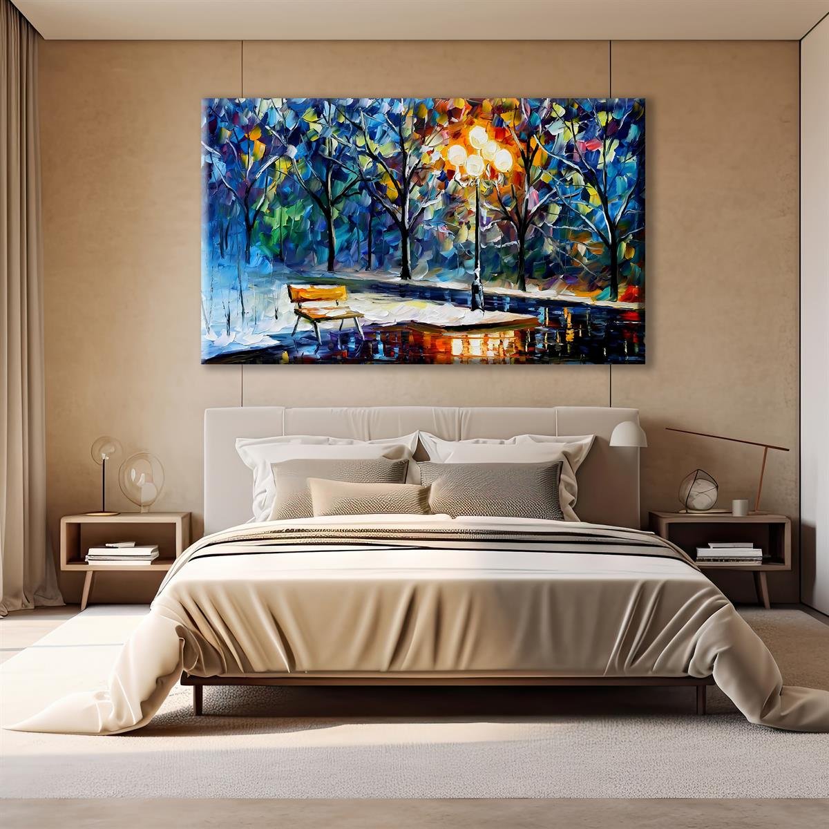 YAĞLI BOYA DOKULU TABLOLAR