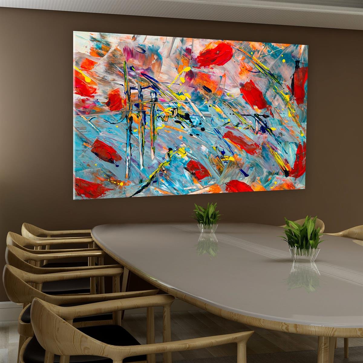 Yağlı Boya Dokulu Tablolar