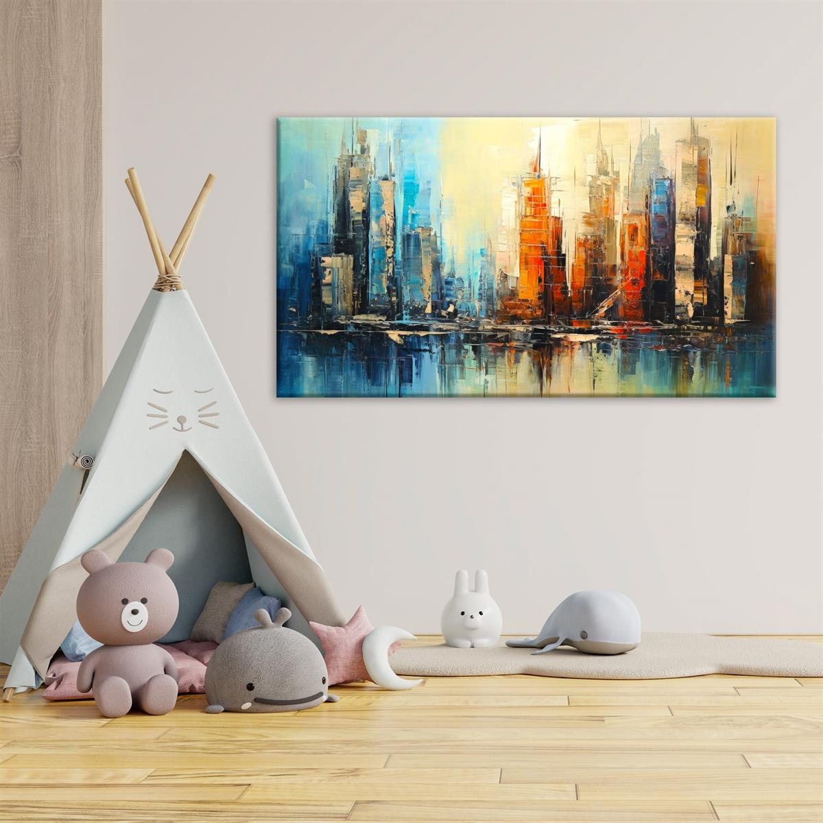 Yağlı Boya Dokulu Tablolar