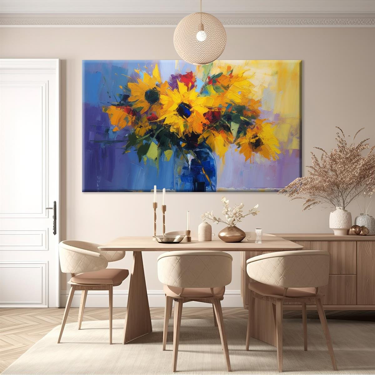 YAĞLI BOYA DOKULU TABLOLAR