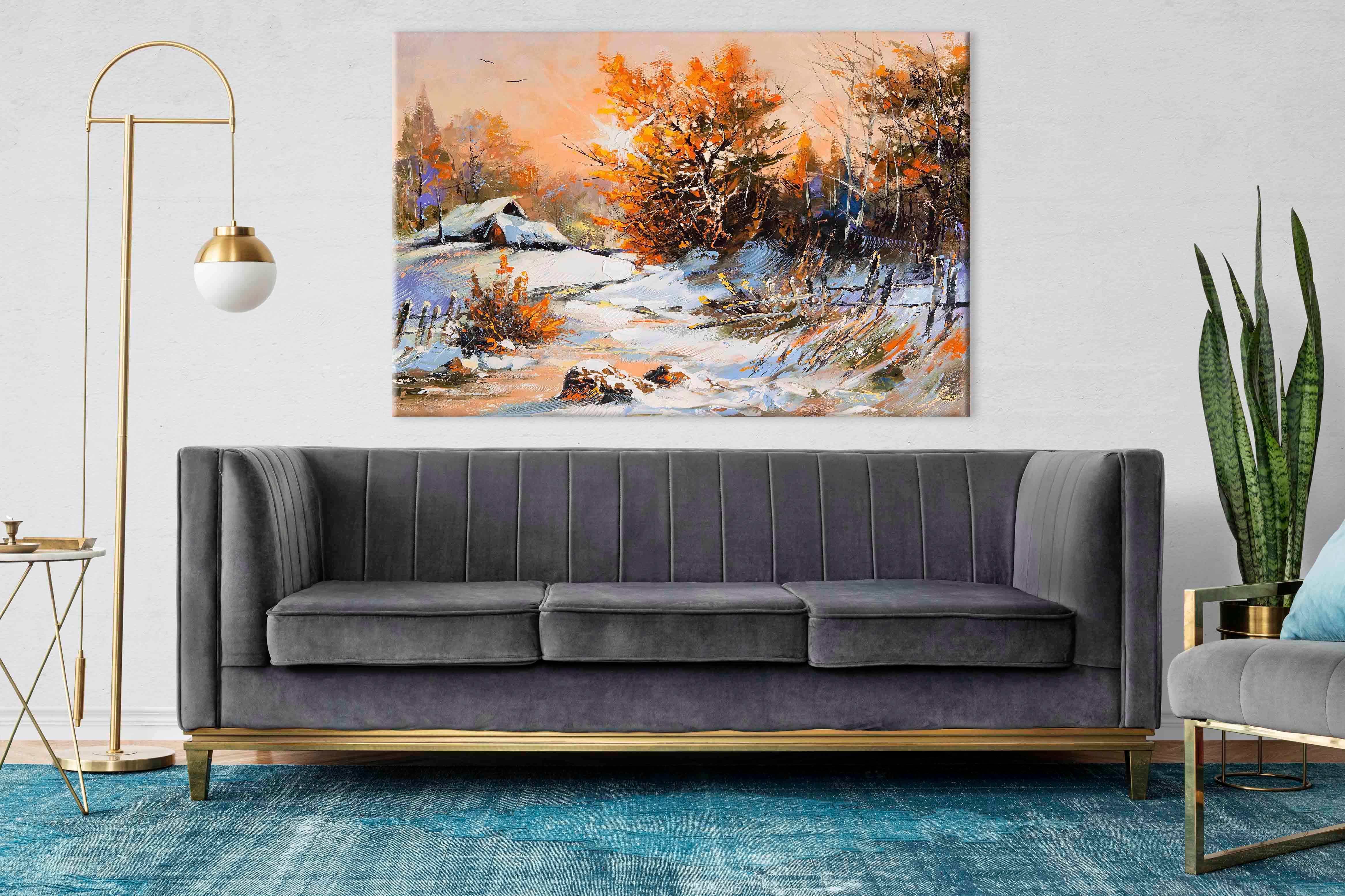 YAĞLI BOYA DOKULU TABLOLAR