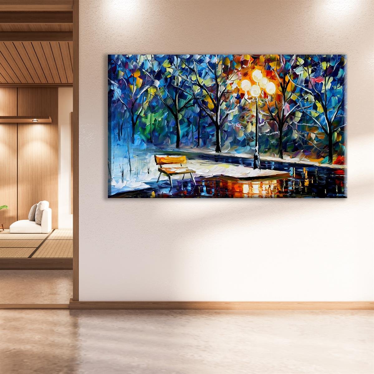 YAĞLI BOYA DOKULU TABLOLAR