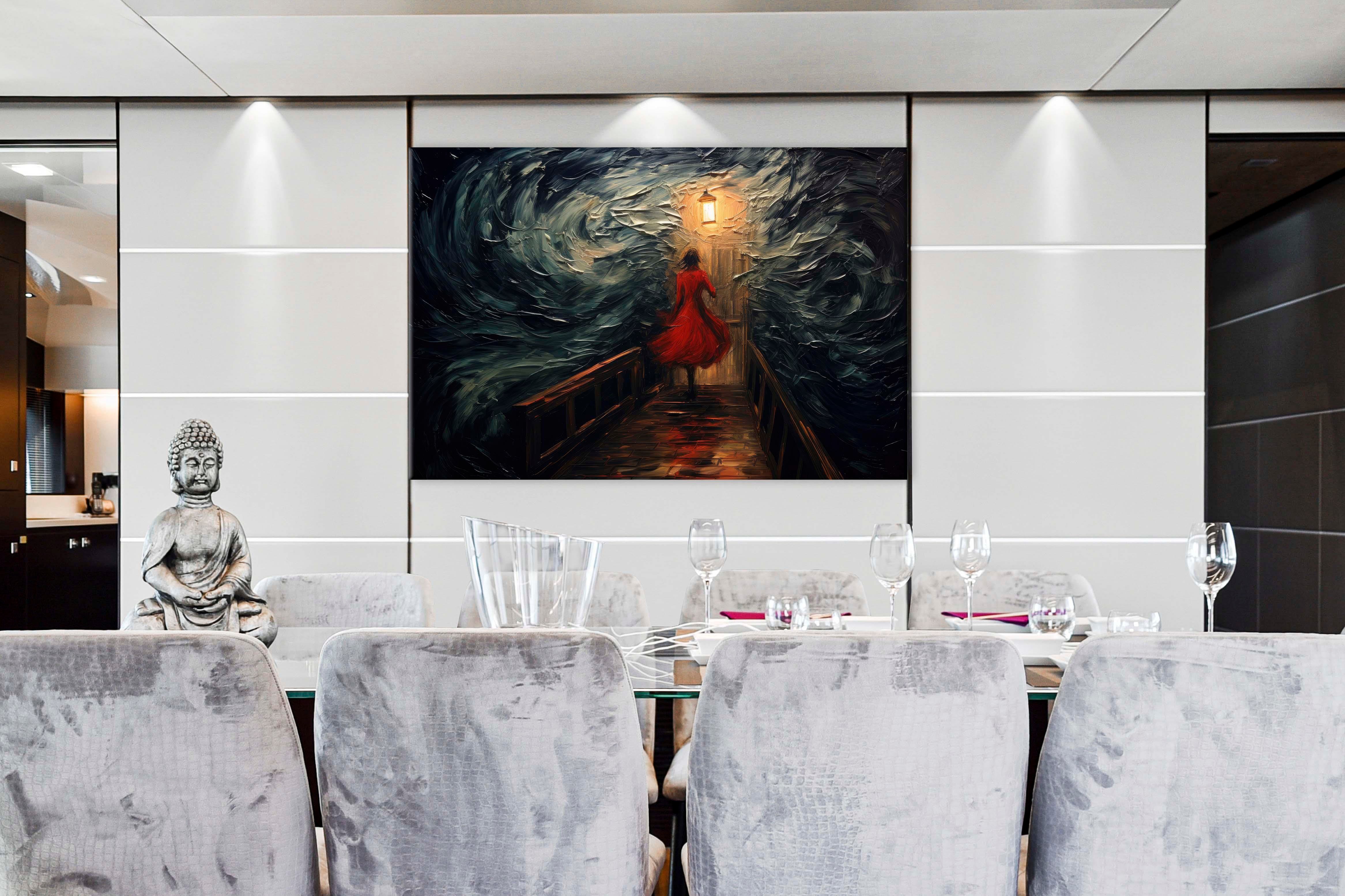 YAĞLI BOYA DOKULU TABLOLAR