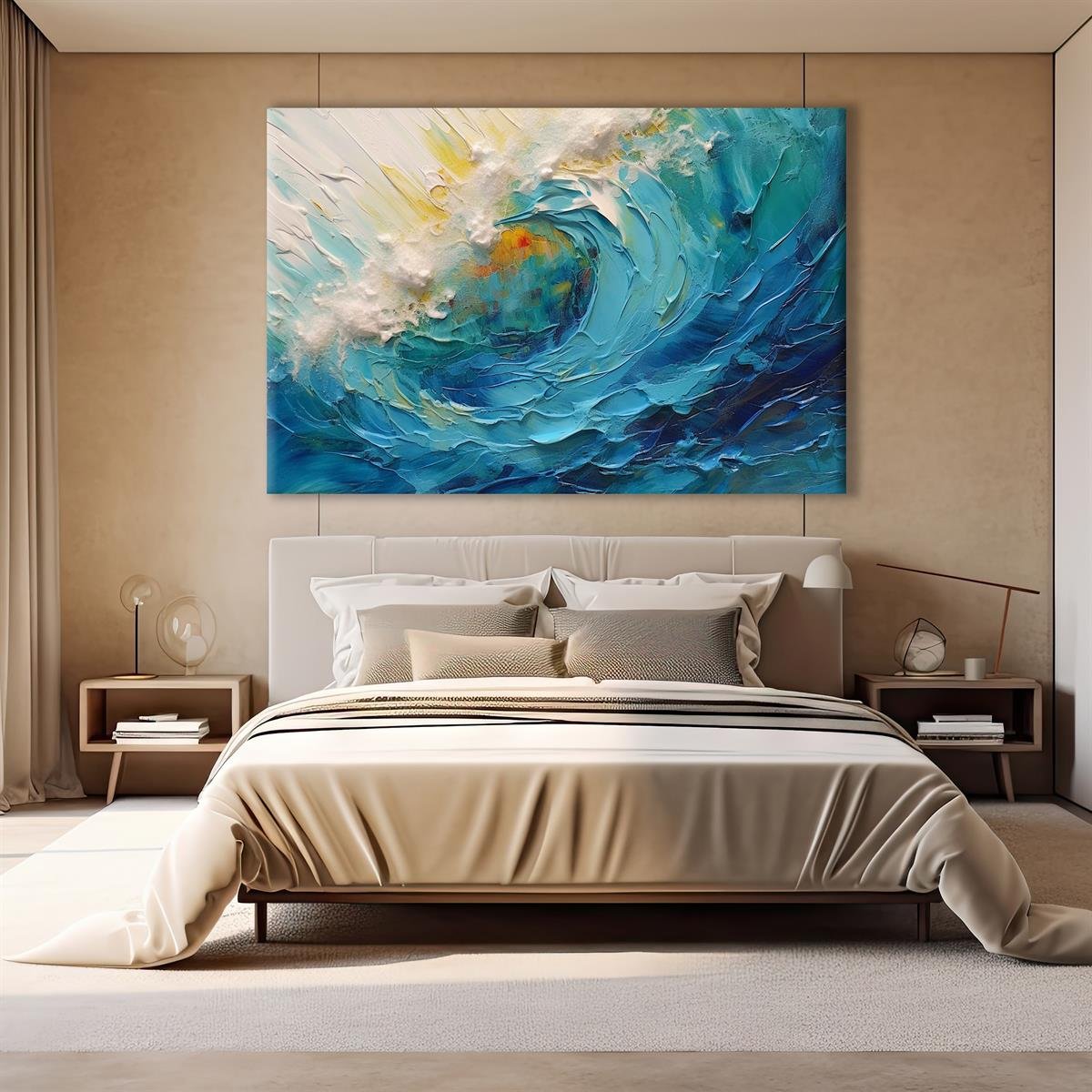 YAĞLI BOYA DOKULU TABLOLAR