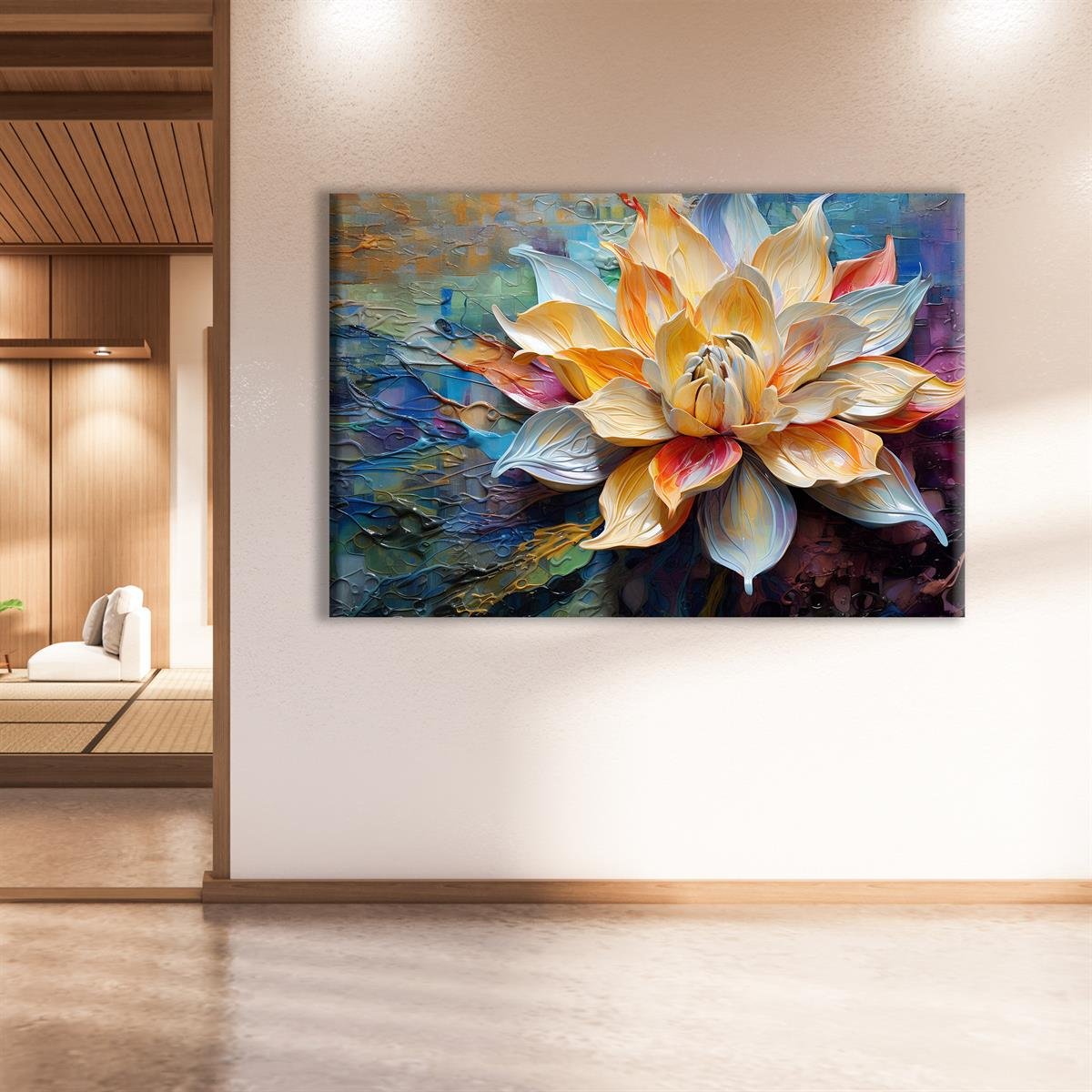 YAĞLI BOYA DOKULU TABLOLAR