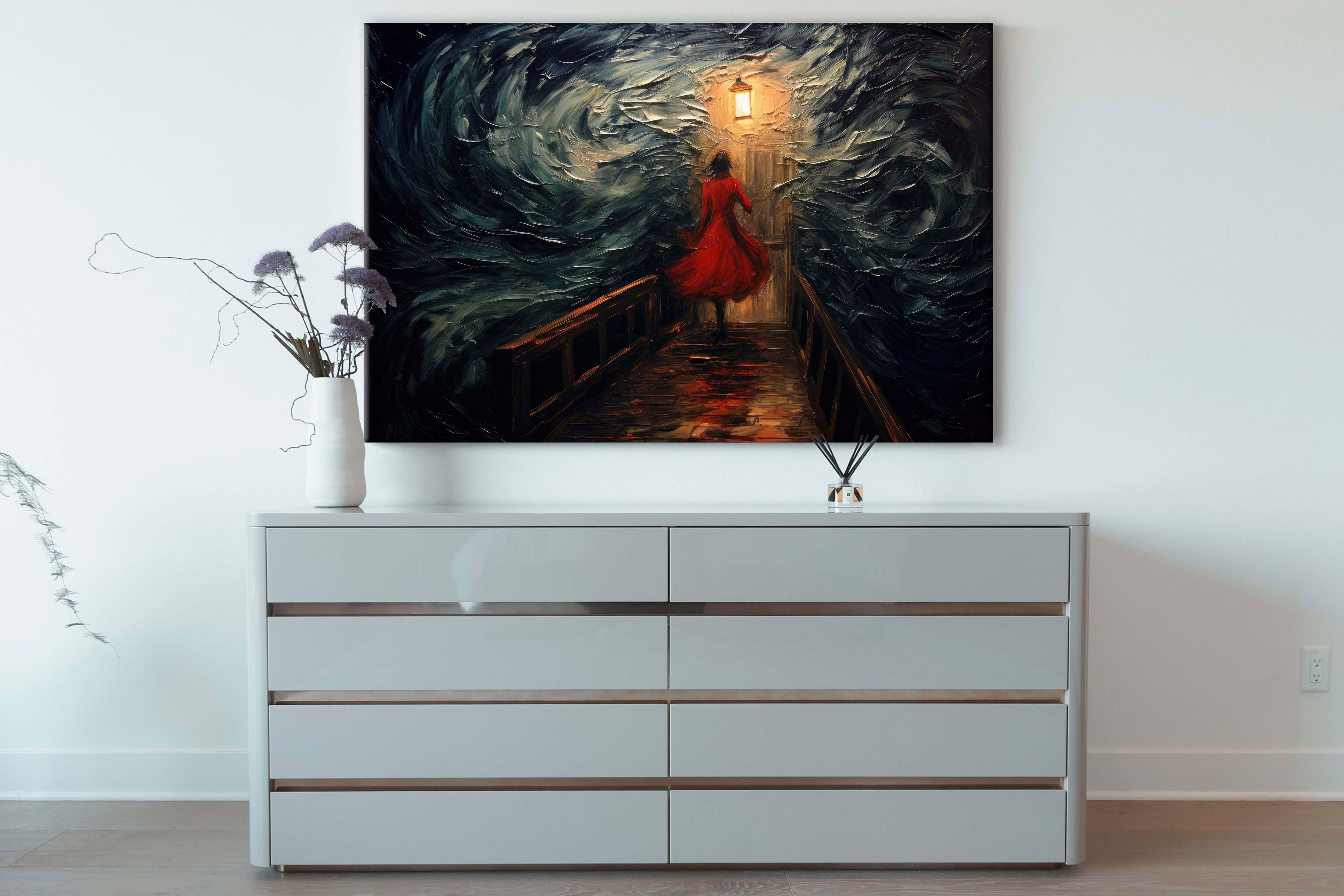 YAĞLI BOYA DOKULU TABLOLAR