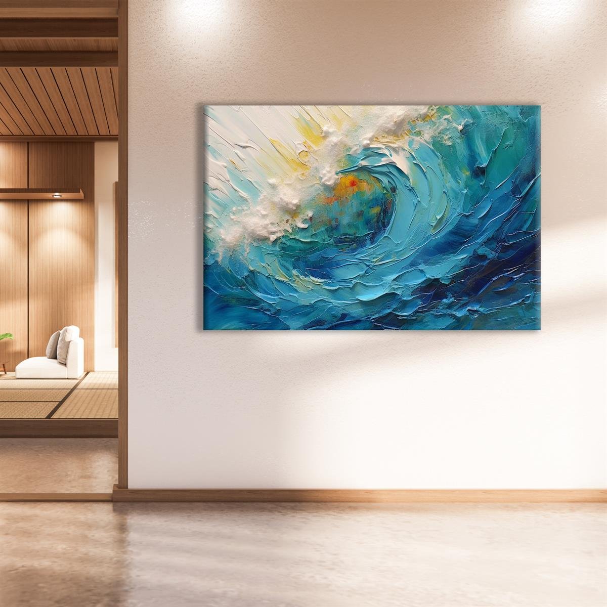 YAĞLI BOYA DOKULU TABLOLAR