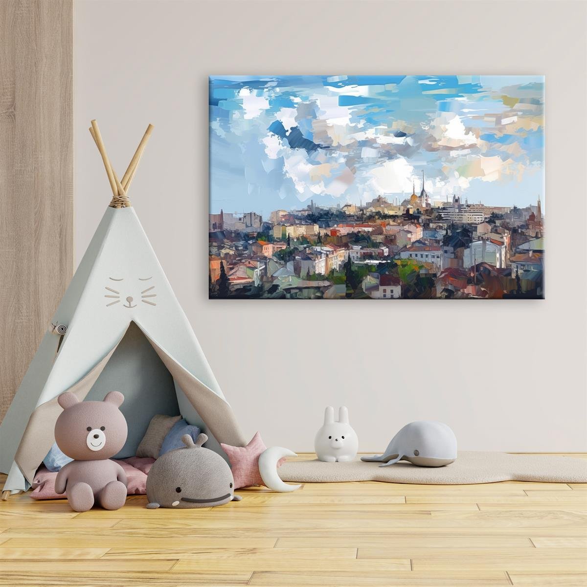 Yağlı Boya Dokulu Tablolar