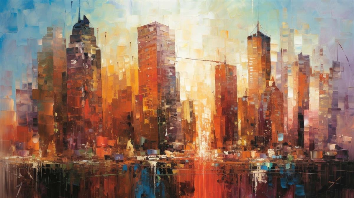 Yağlı Boya Dokulu Tablolar