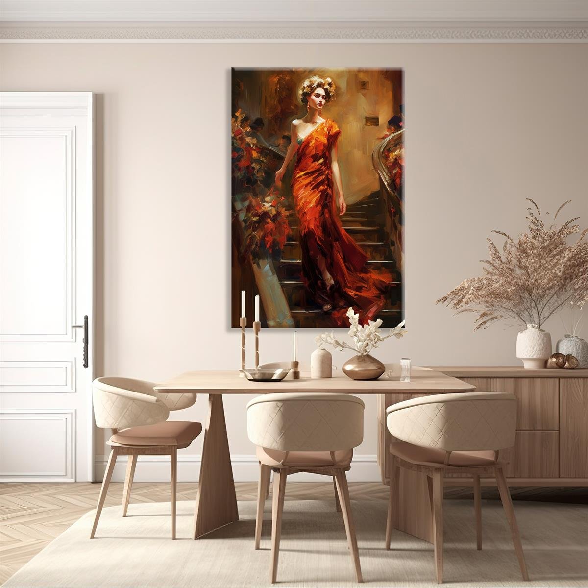 YAĞLI BOYA DOKULU TABLOLAR