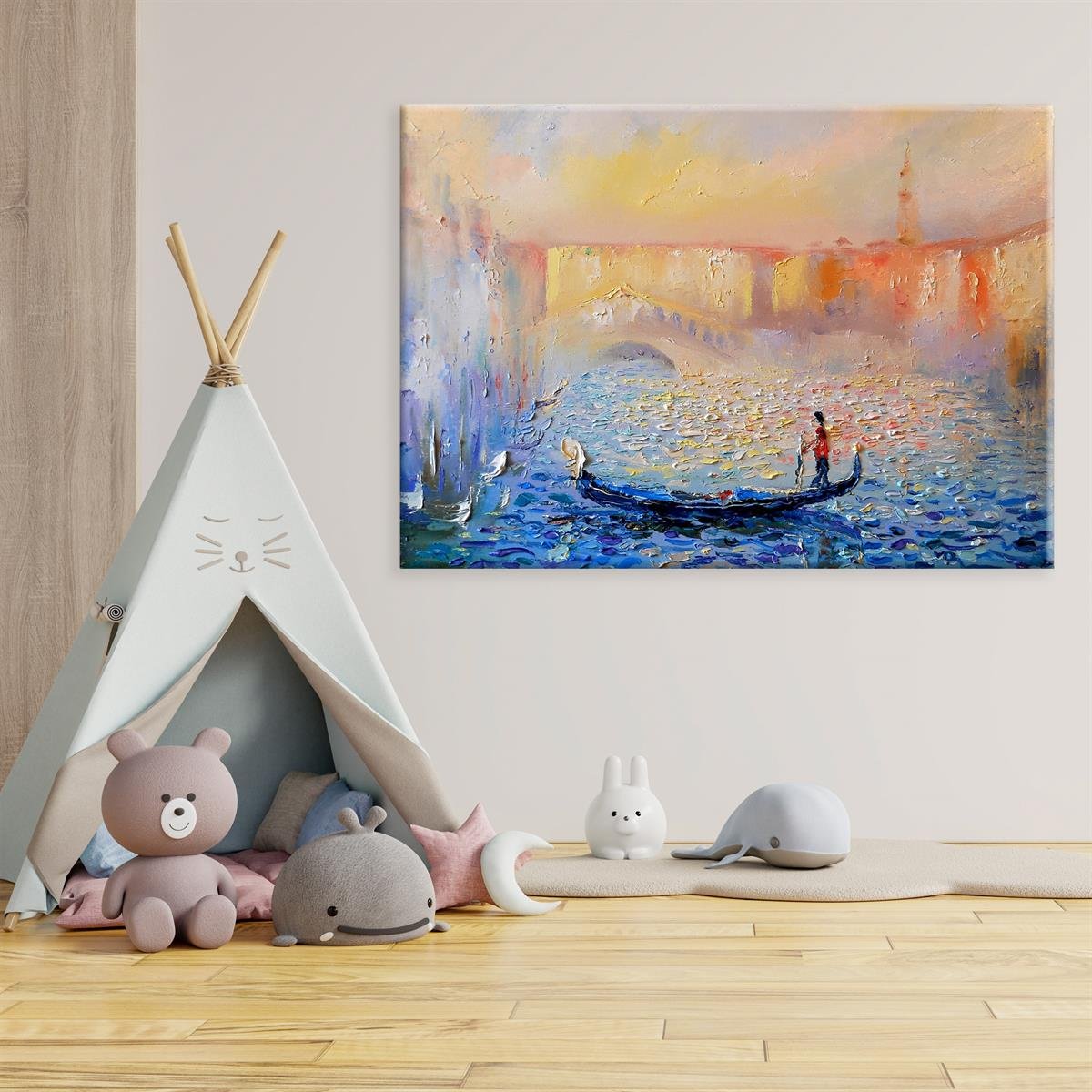 Yağlı Boya Dokulu Tablolar