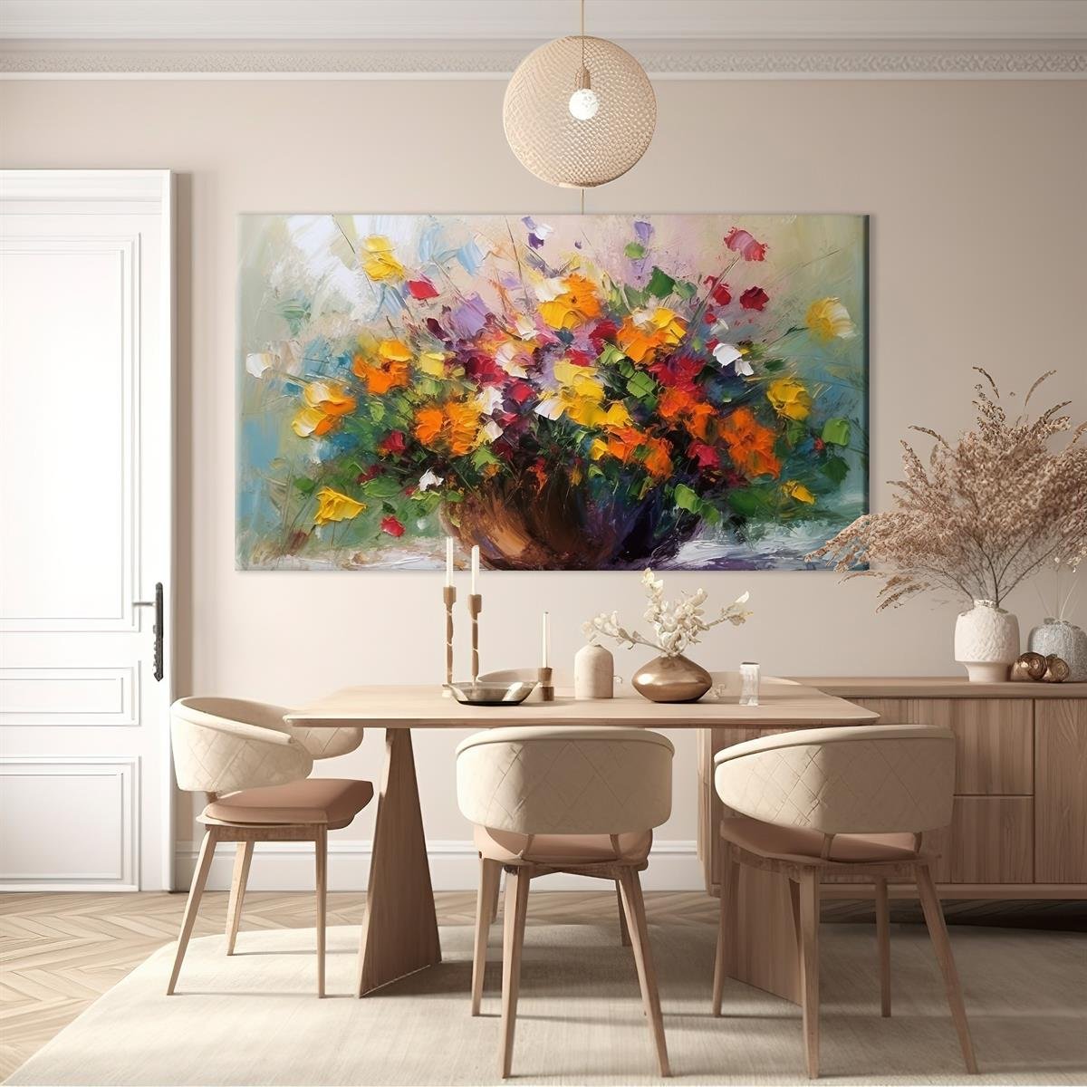 YAĞLI BOYA DOKULU TABLOLAR