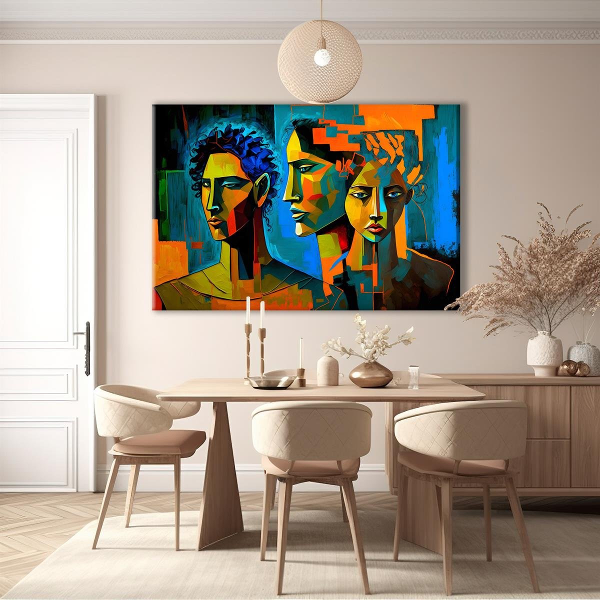 YAĞLI BOYA DOKULU TABLOLAR