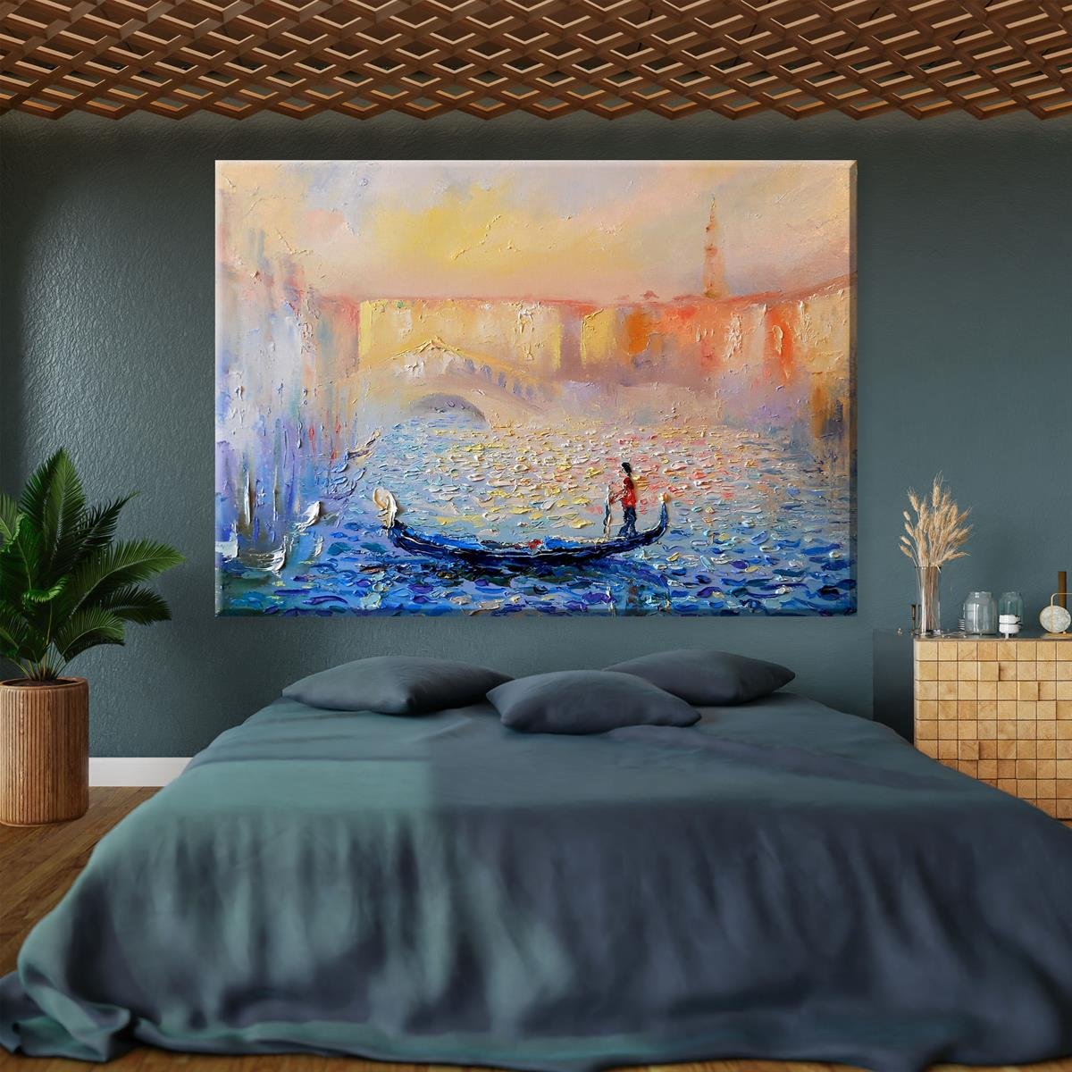 Yağlı Boya Dokulu Tablolar