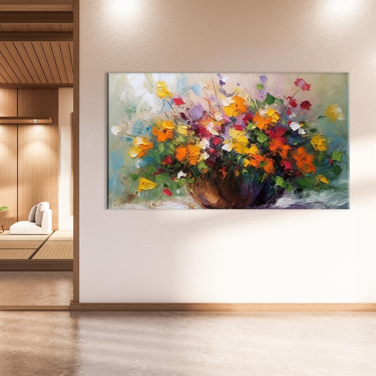 YAĞLI BOYA DOKULU TABLOLAR