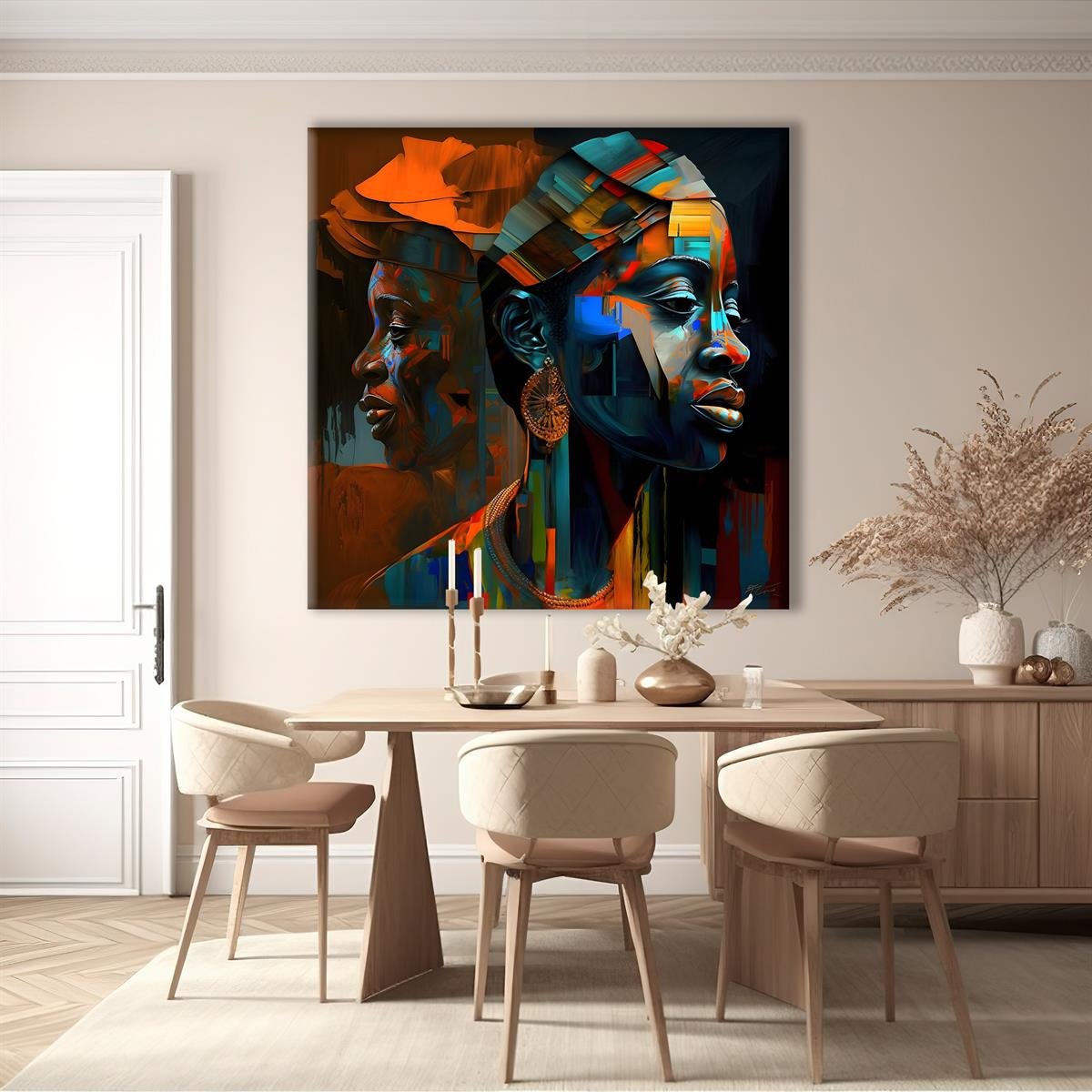 YAĞLI BOYA DOKULU TABLOLAR