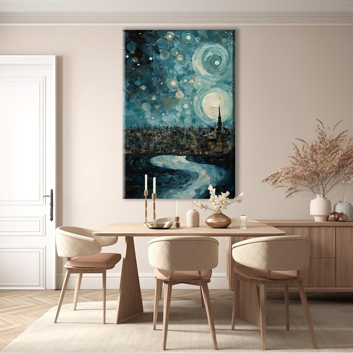 YAĞLI BOYA DOKULU TABLOLAR