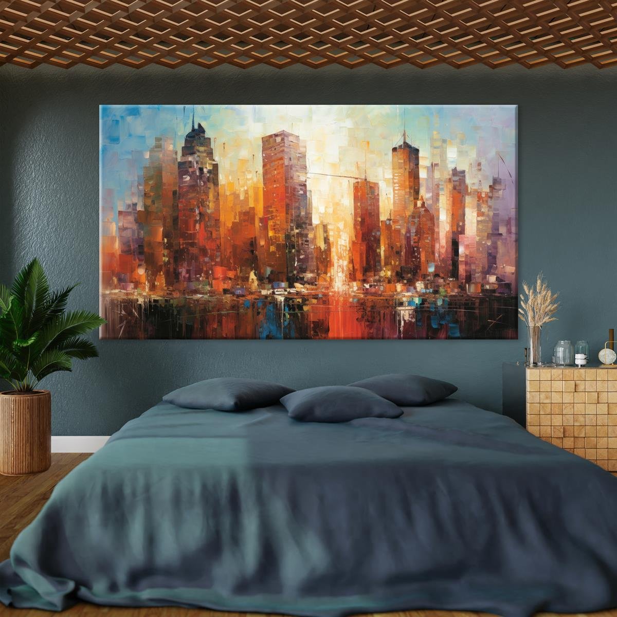 Yağlı Boya Dokulu Tablolar