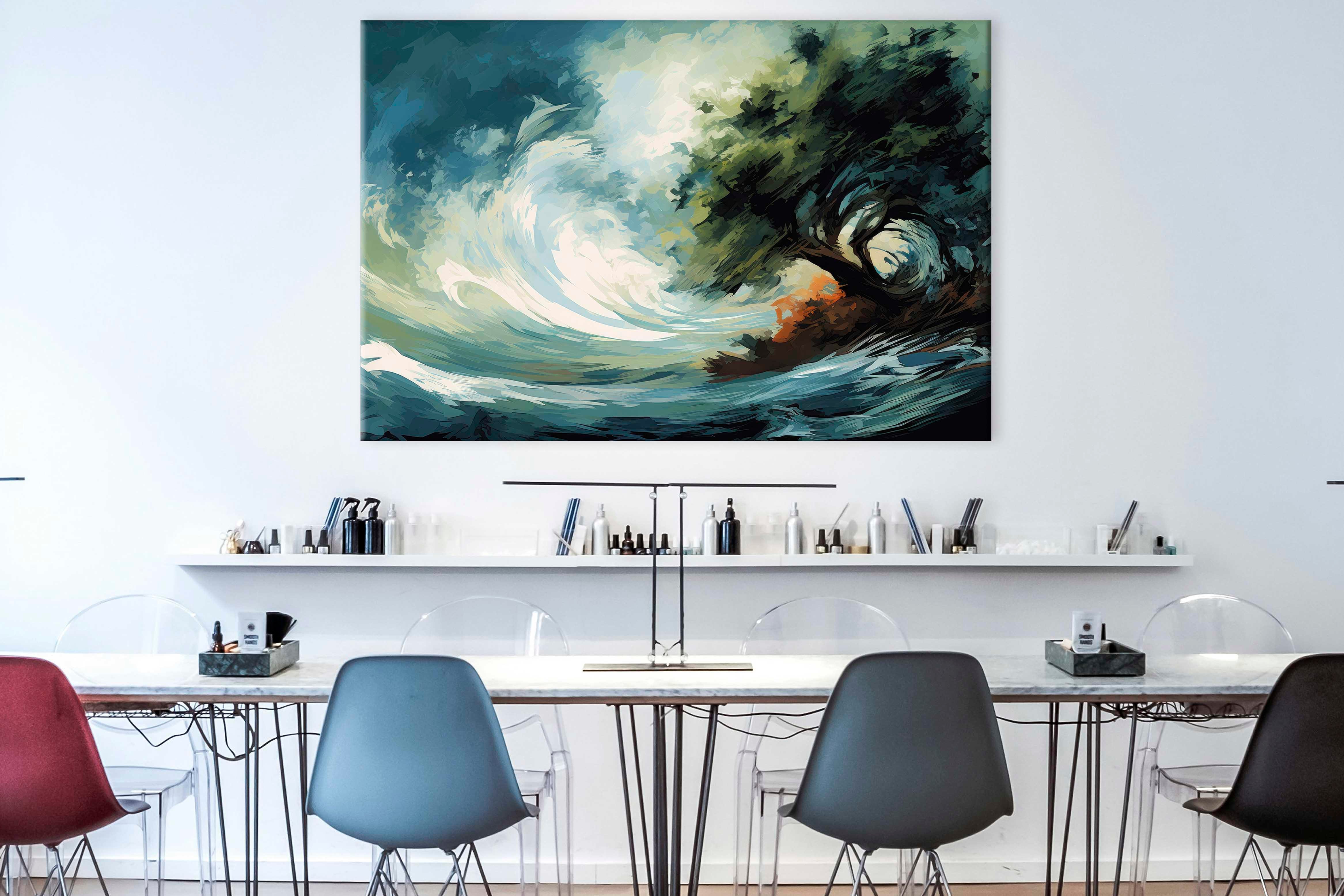 YAĞLI BOYA DOKULU TABLOLAR