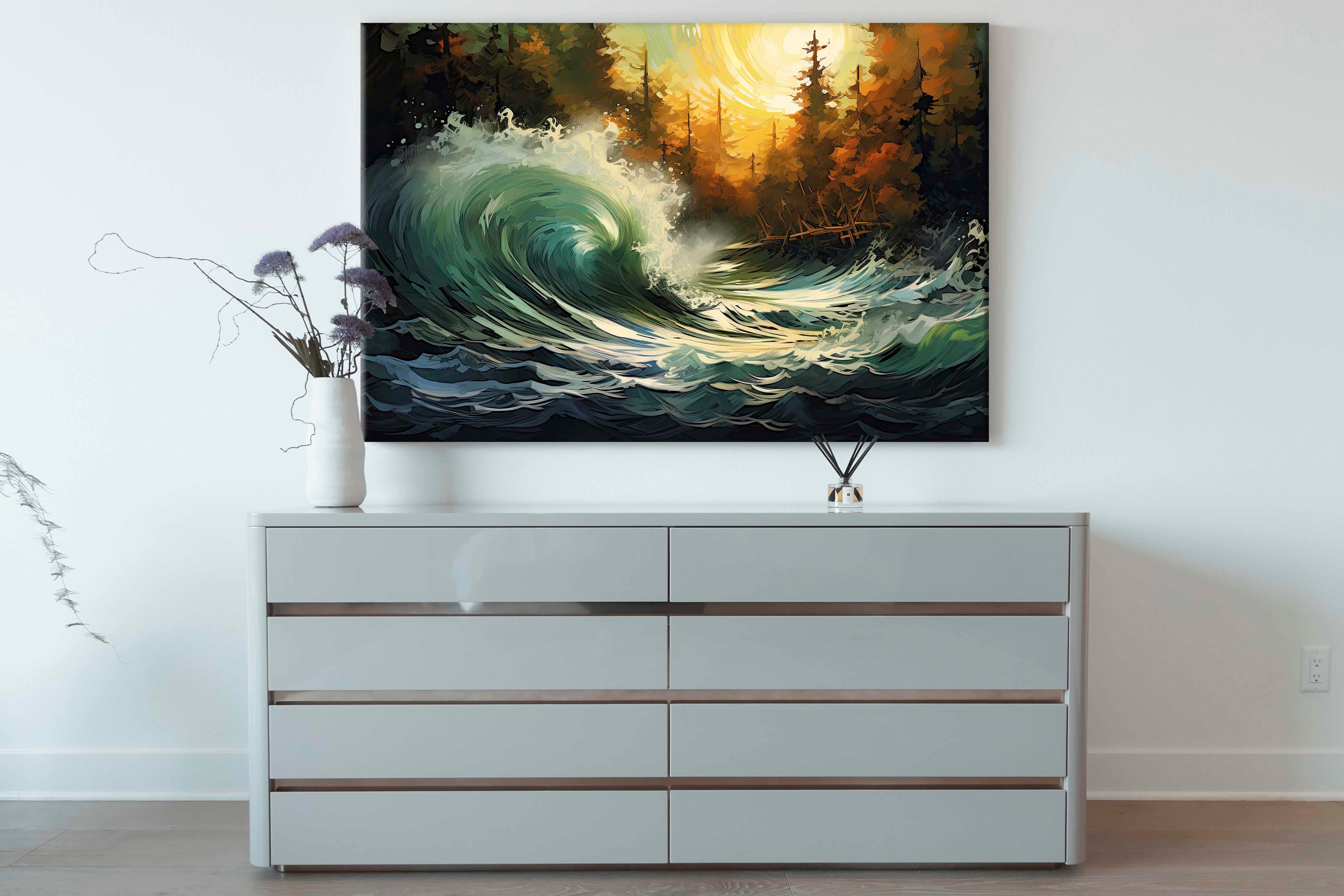 YAĞLI BOYA DOKULU TABLOLAR