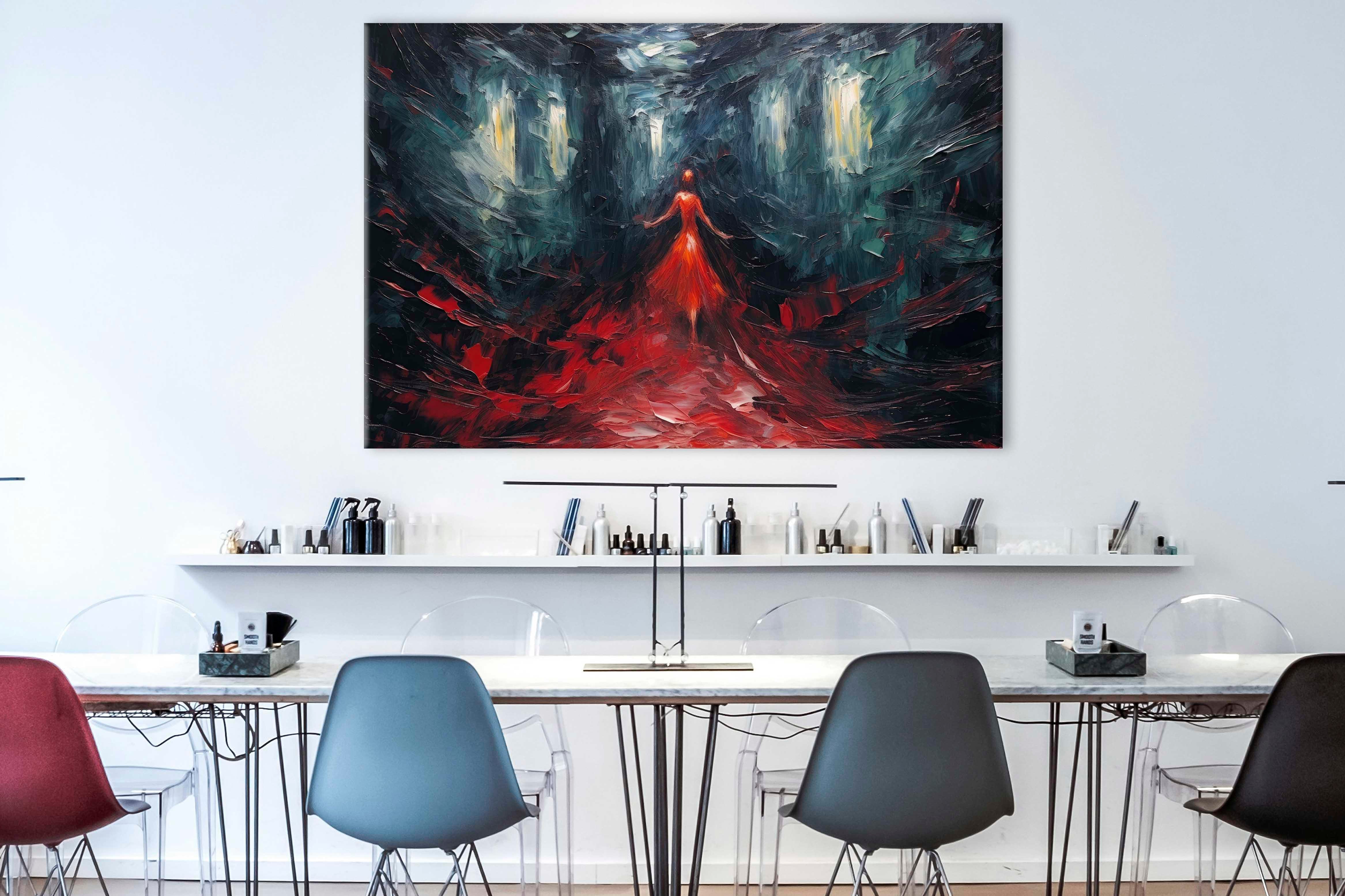 YAĞLI BOYA DOKULU TABLOLAR