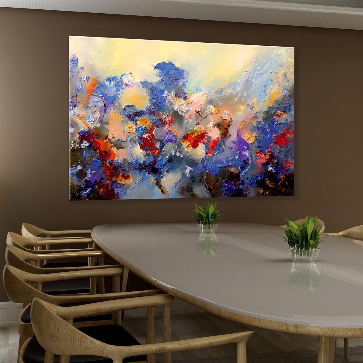 Yağlı Boya Dokulu Tablolar