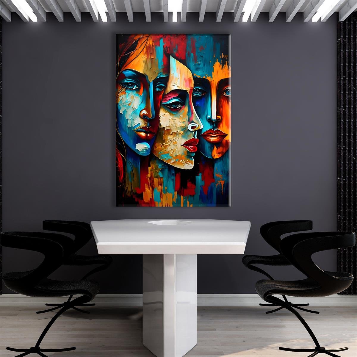 YAĞLI BOYA DOKULU TABLOLAR