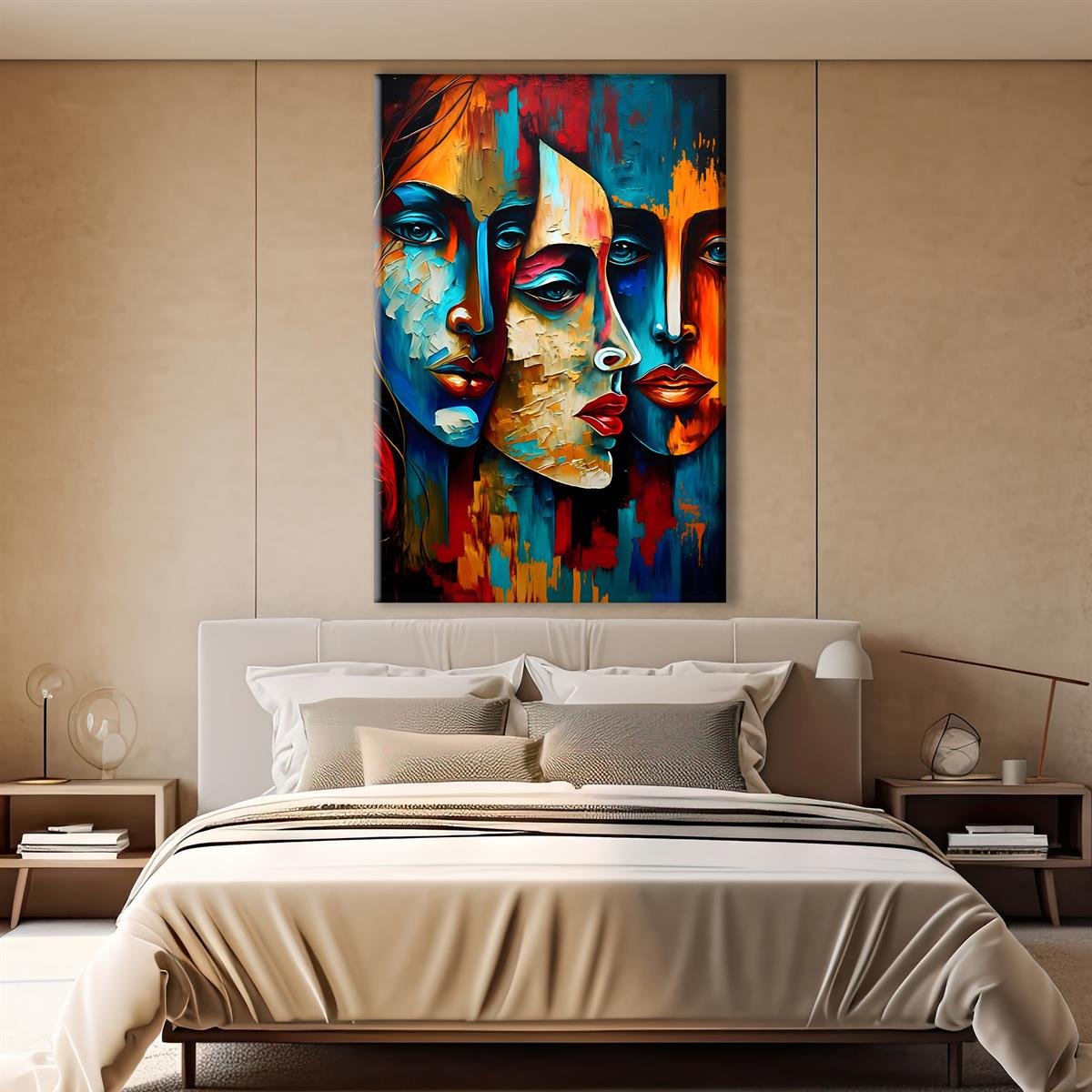 YAĞLI BOYA DOKULU TABLOLAR