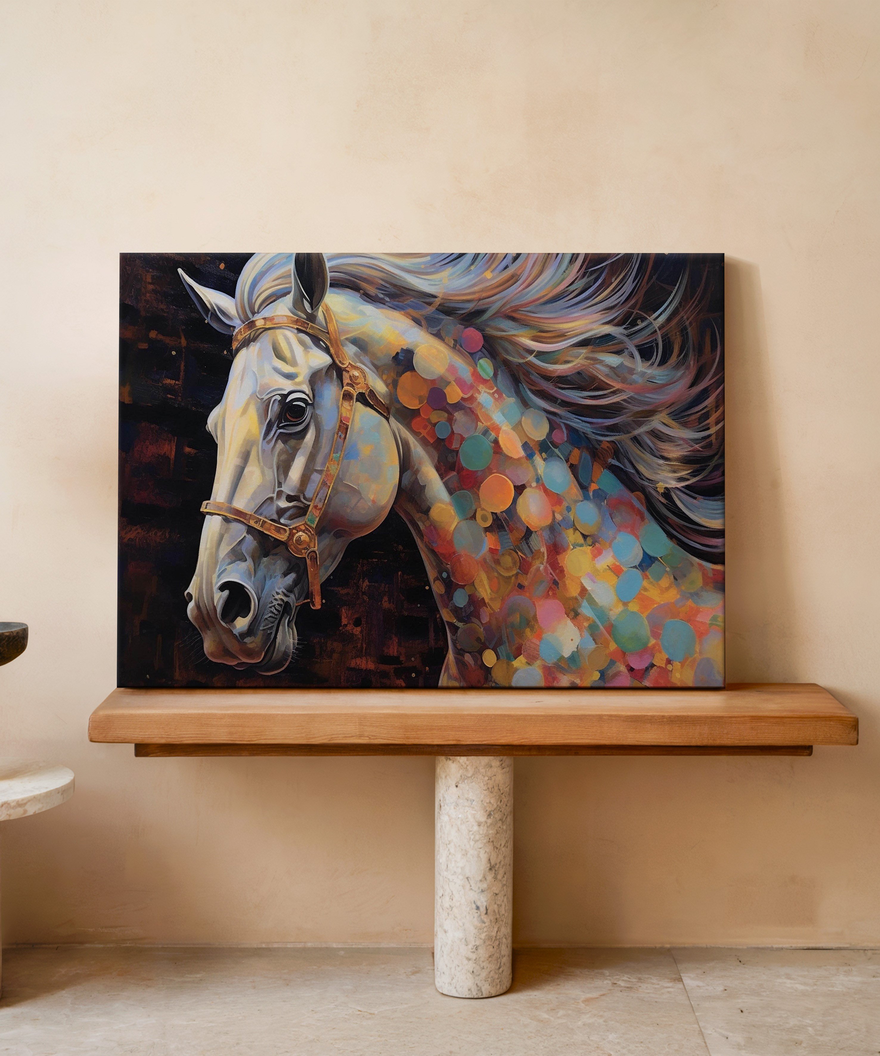 Yelenin Hafızası | Yağlı Boya Dokulu Canvas Baskı