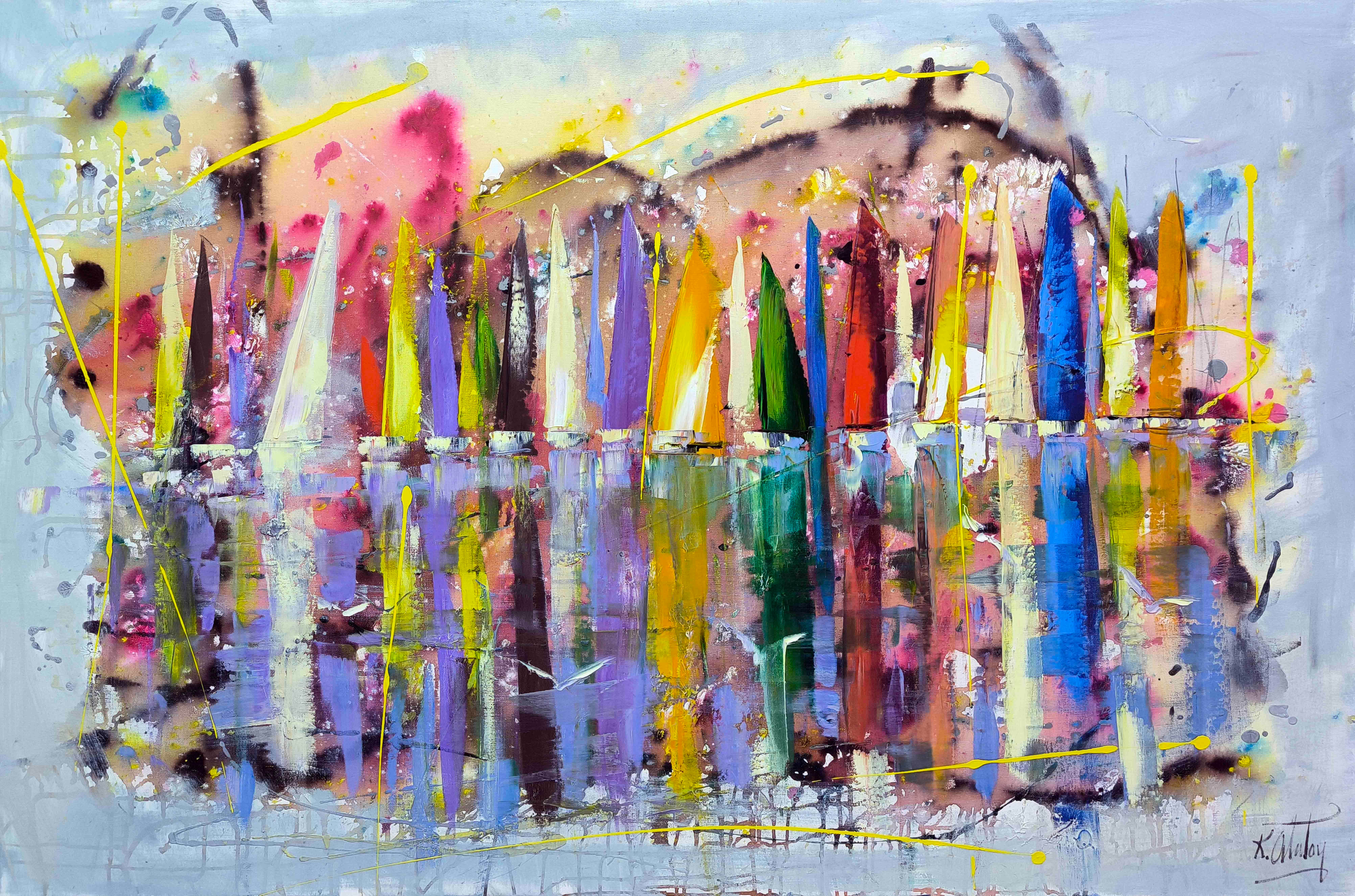 Yelkence| Yağlı Boya Tablo