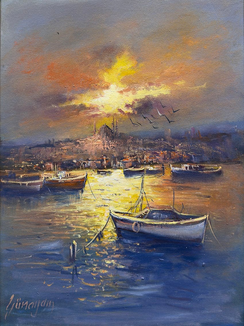 Zamana Direnenler | Yağlı Boya Tablo