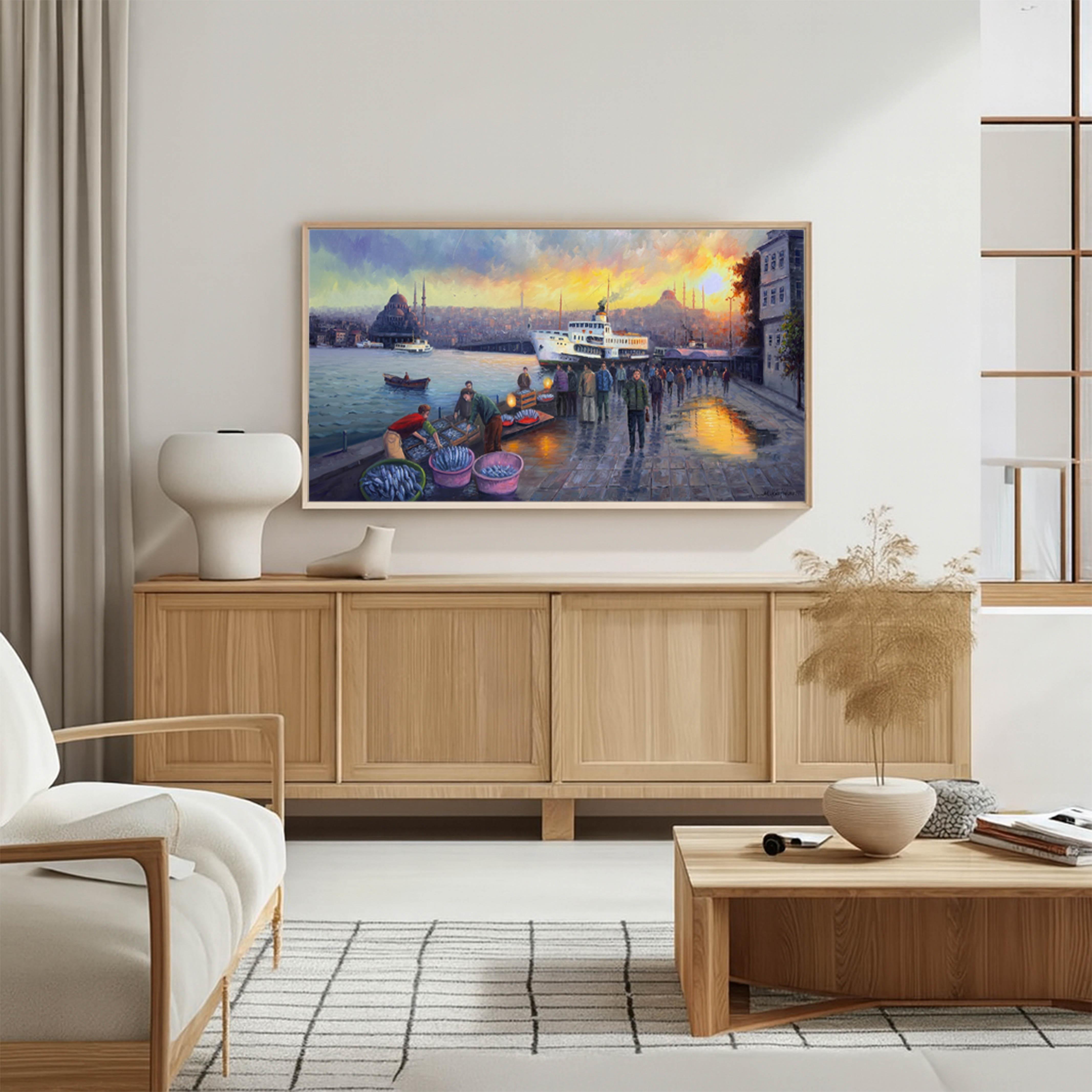 Zamanın Kıyısı  | Yağlı Boya Tablo