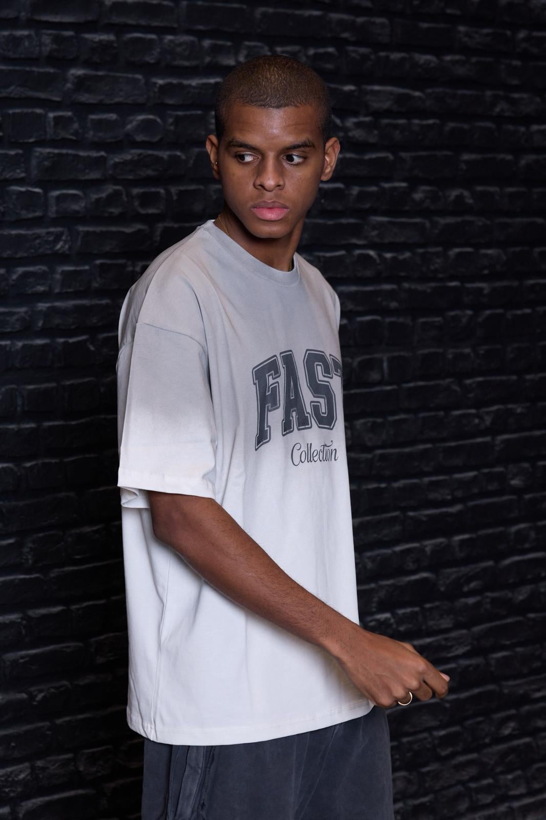 Fast Tişört Beyaz