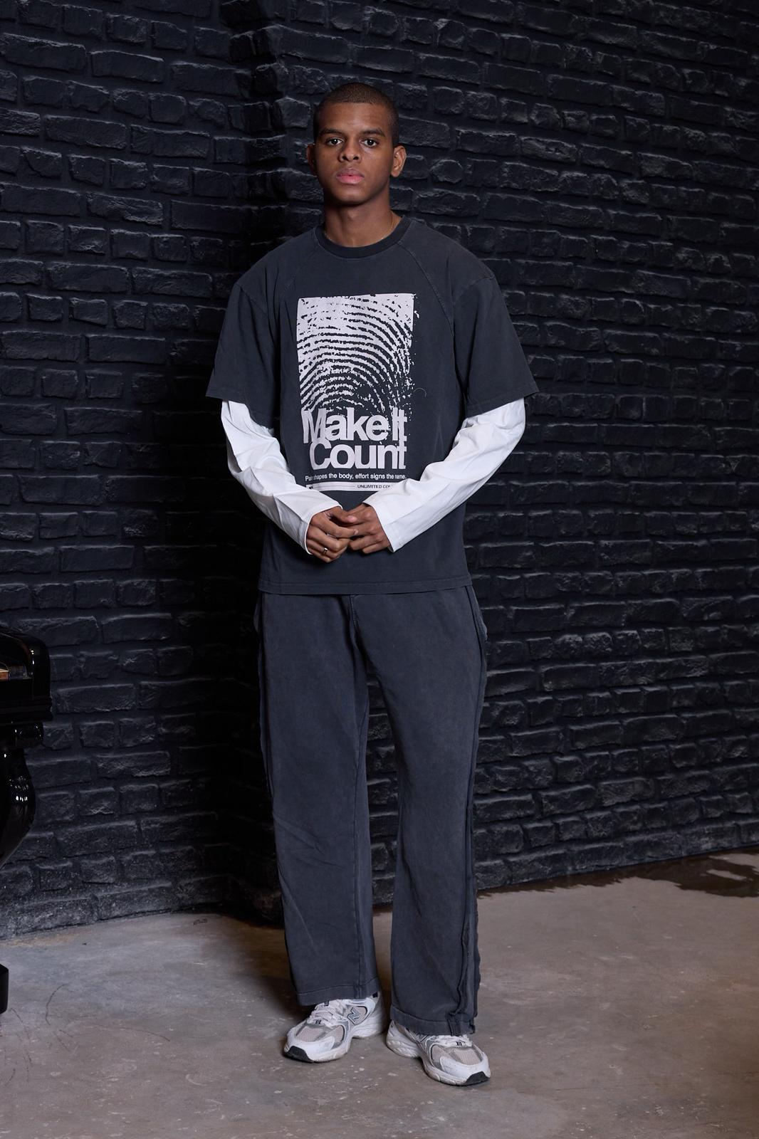 Identity Sweatshirt Füme