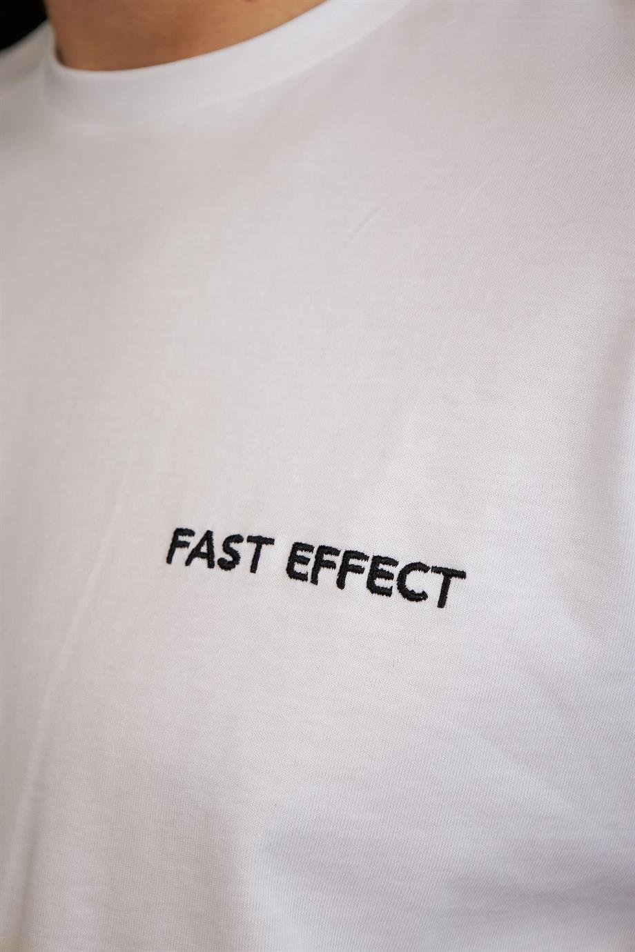 Nakış Detaylı Oversize Tshirt
