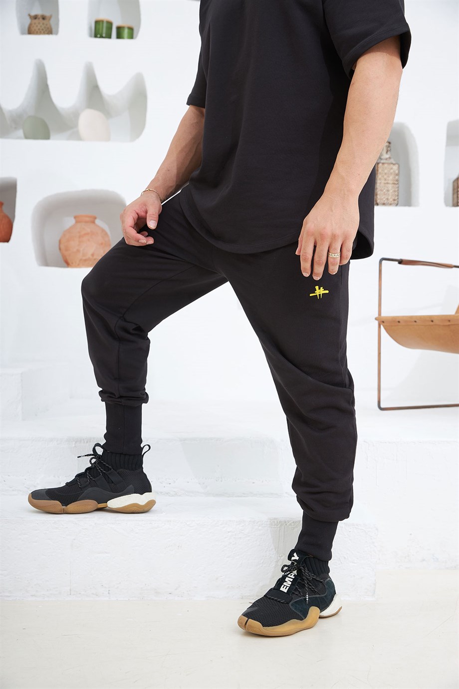 SH Collection Sporcu Eşofman Siyah