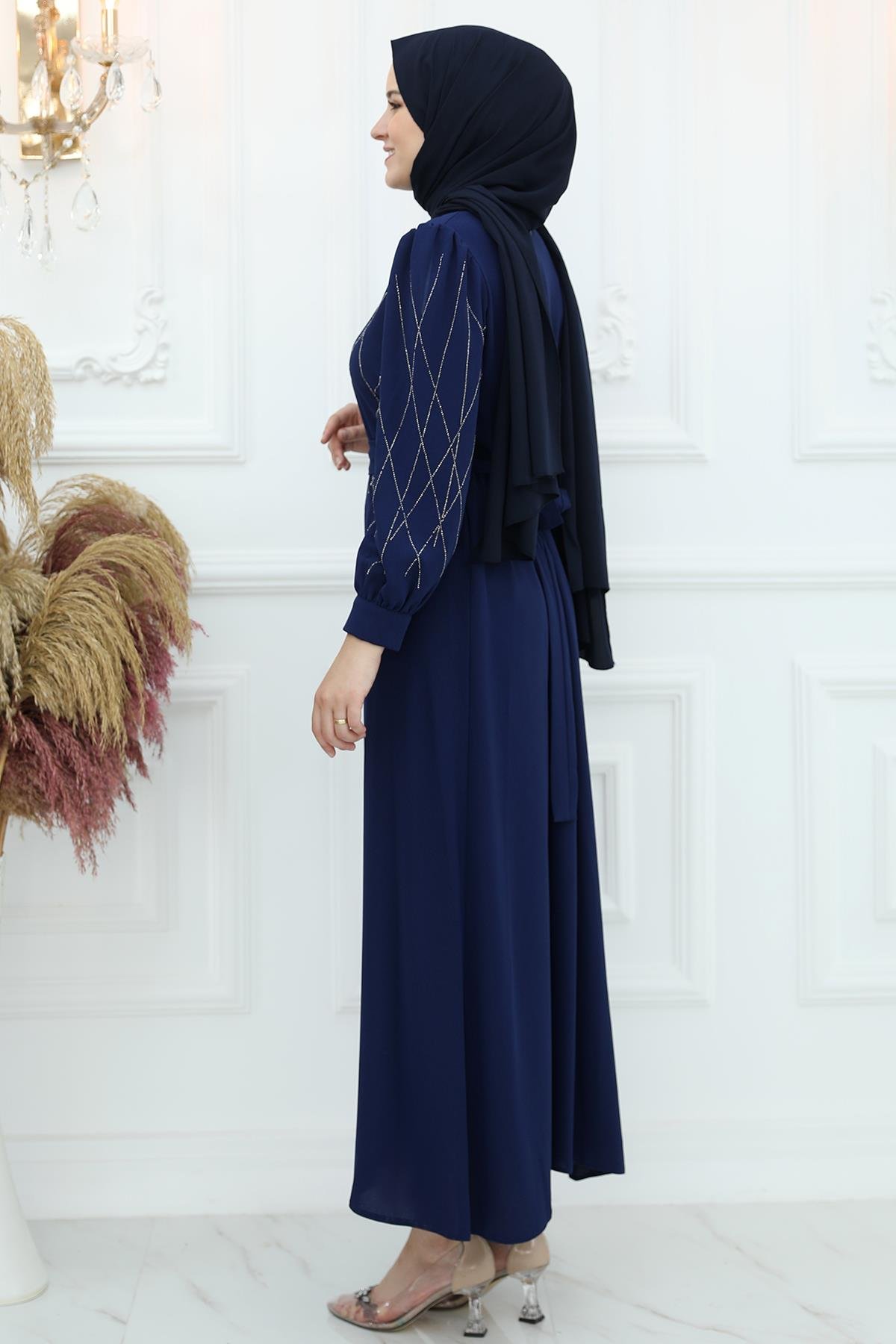 Yasemin Abiye İndigo